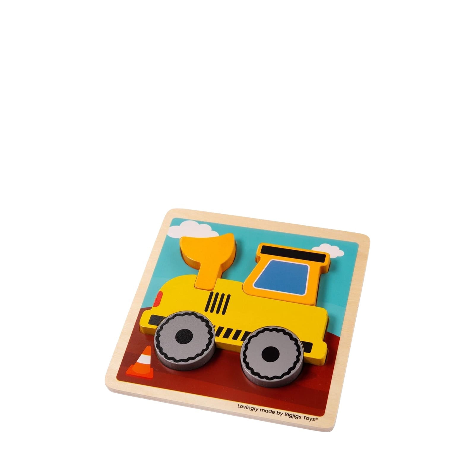 Chunky Lift Out Puzzle - Digger