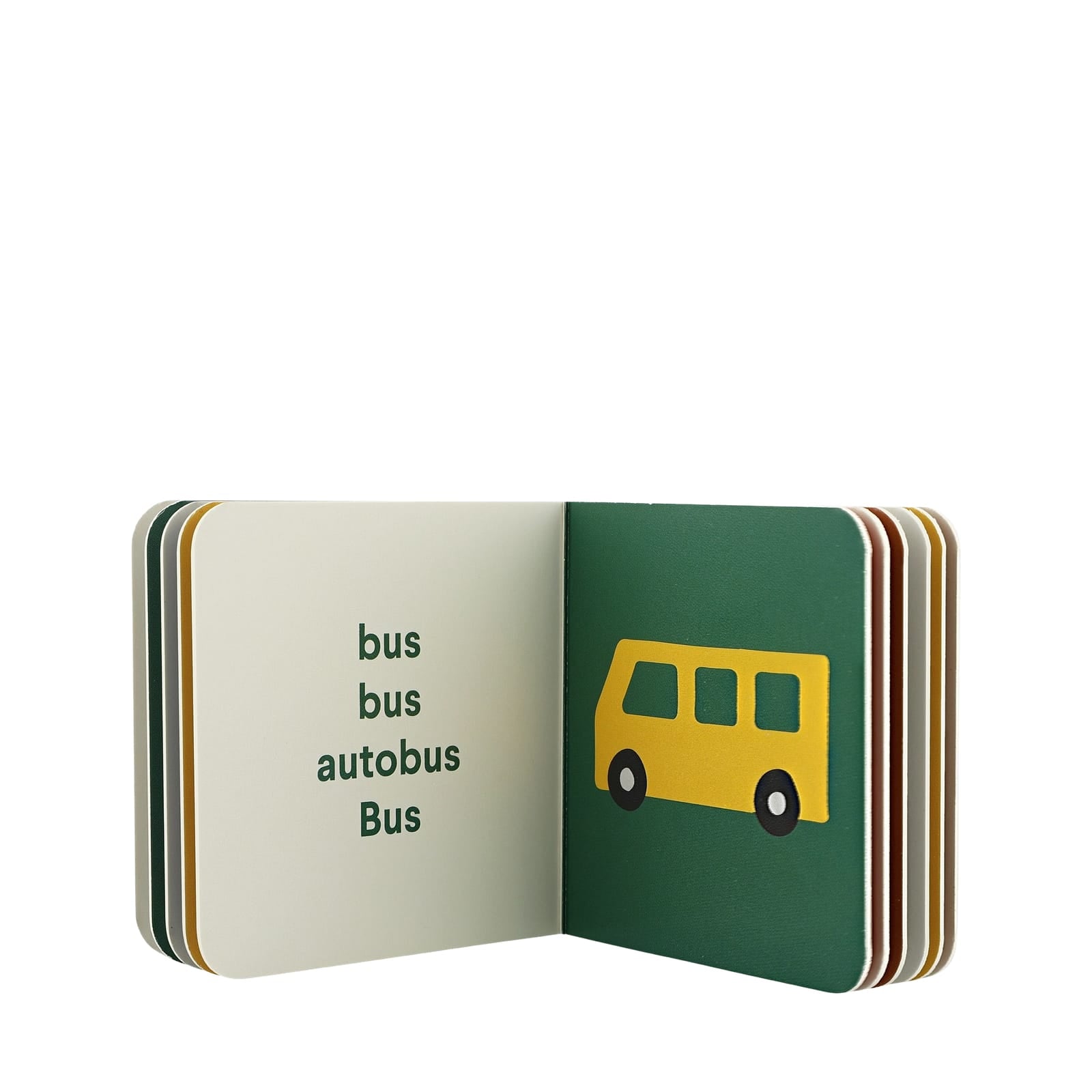 4 Pack Books - Clothing, Fruit, Vehicles, Instruments