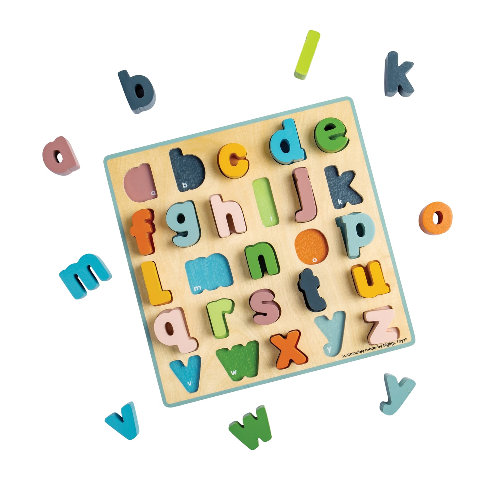 Lowercase abc Puzzle Board