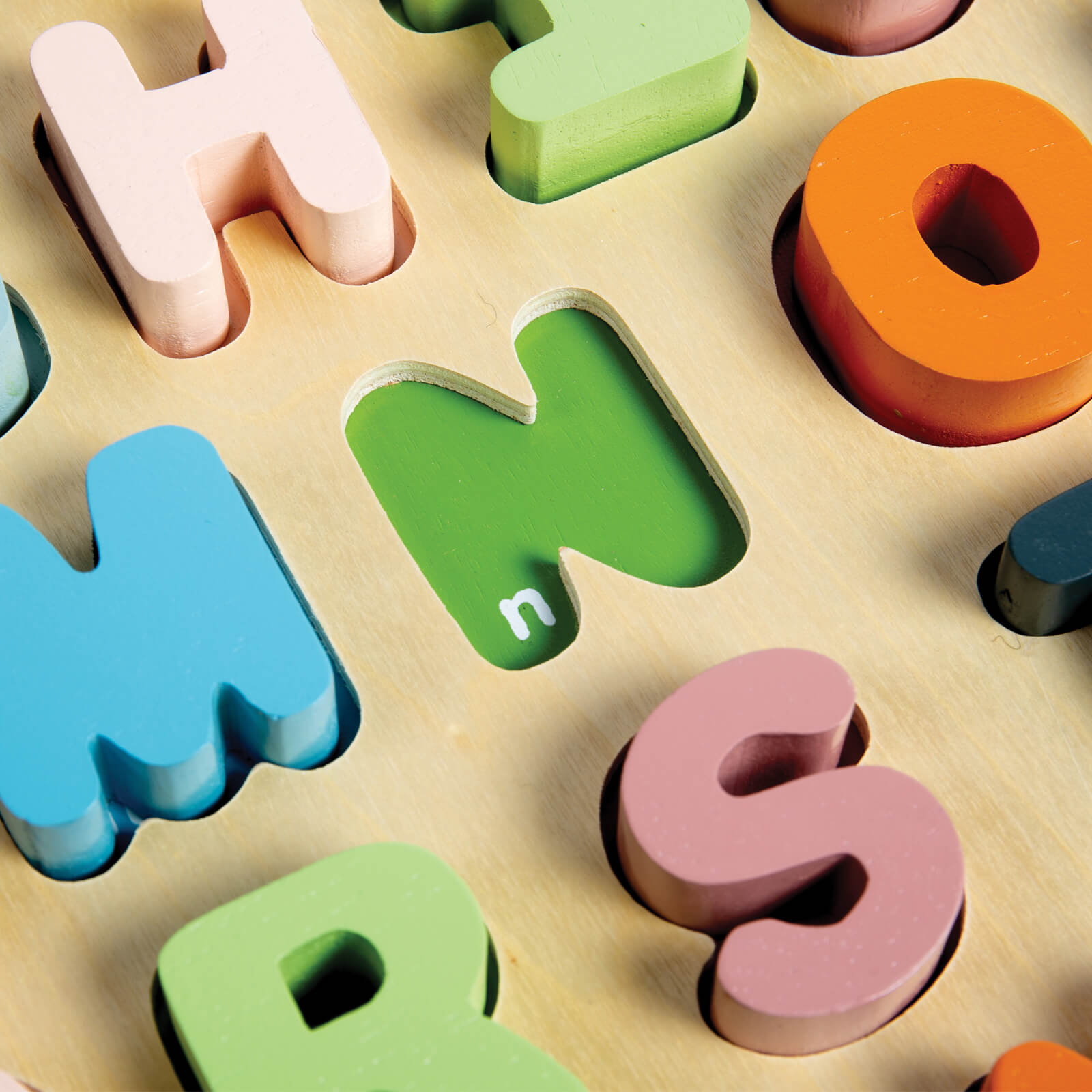 Uppercase ABC Puzzle Board