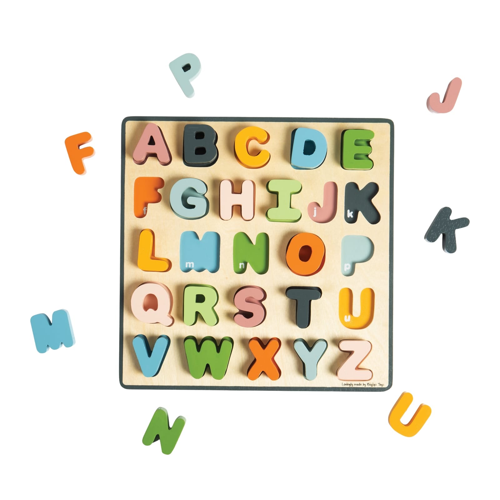 Uppercase ABC Puzzle Board