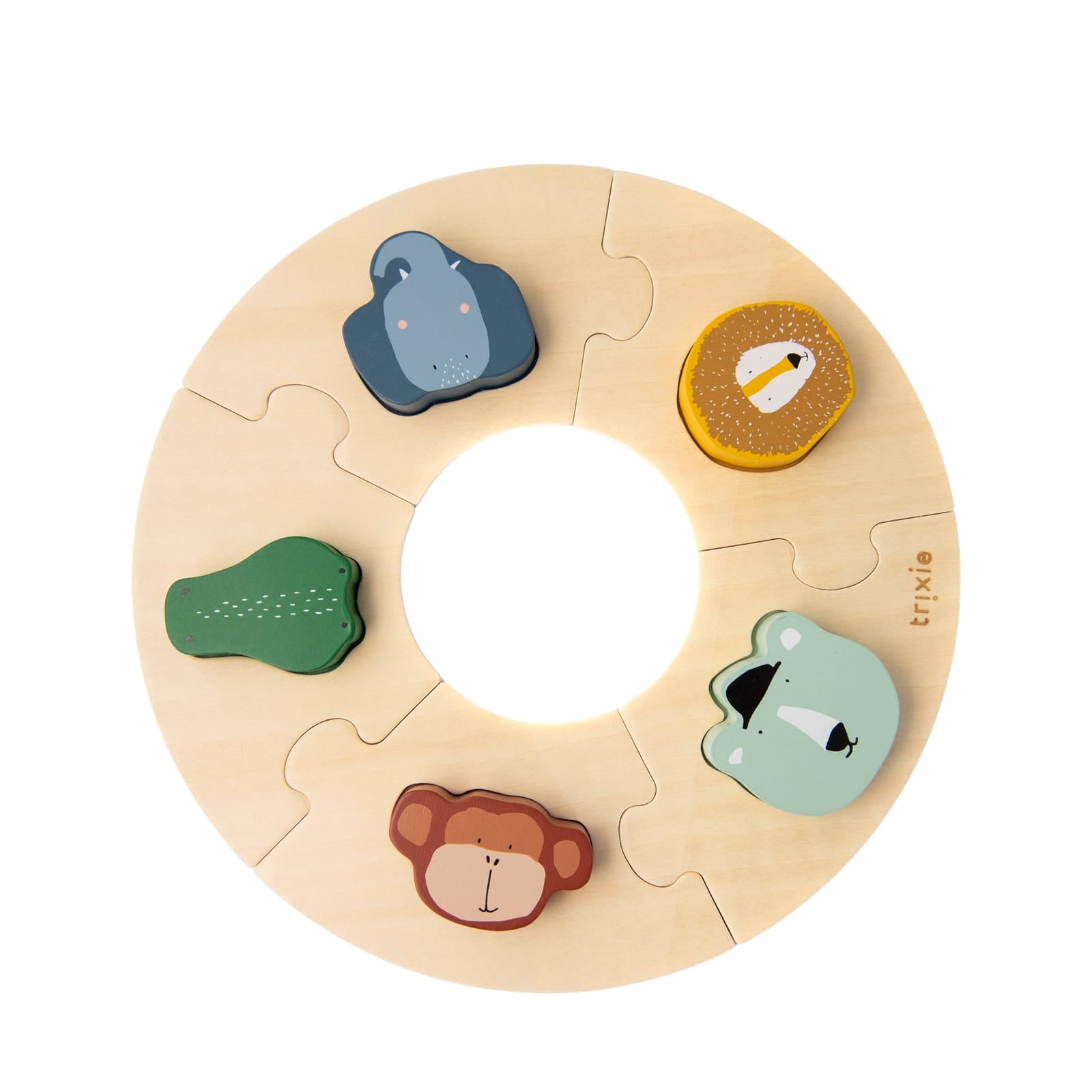 Wooden Round Puzzle