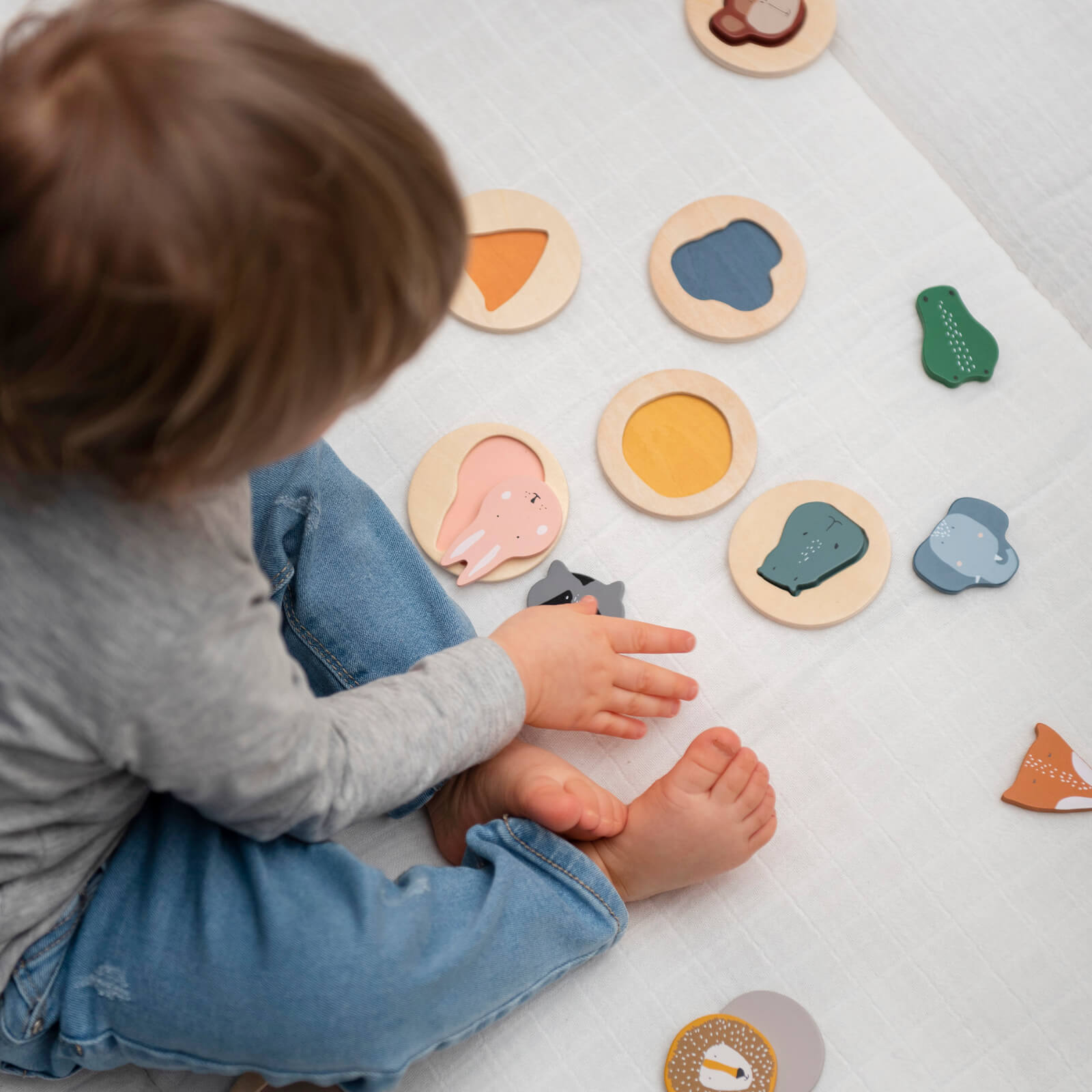 Wooden Matching Game