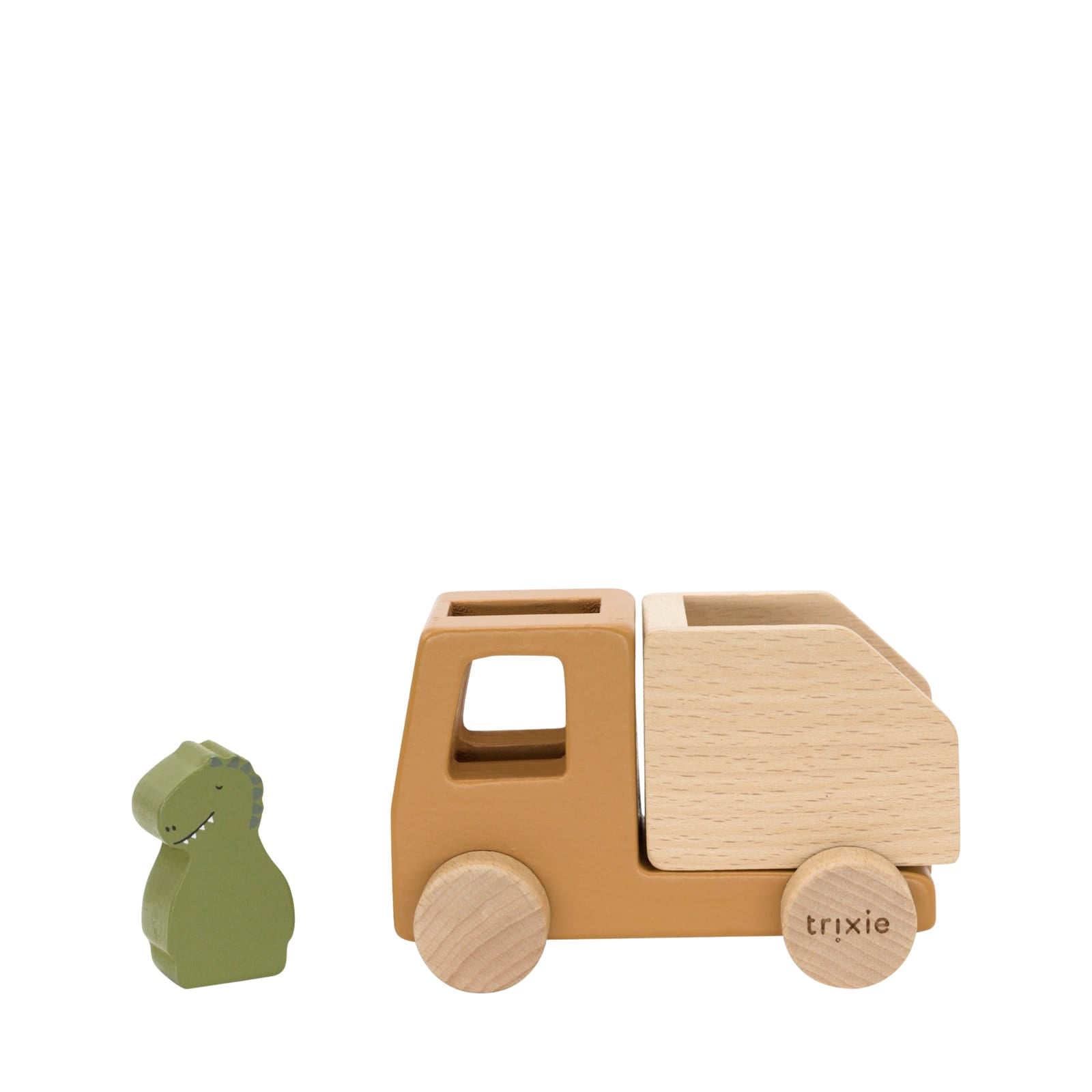 Wooden Animal Construction Cars Set