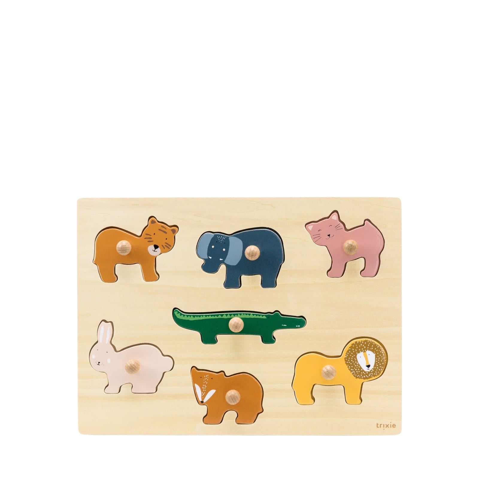 Wooden Animal Puzzle - 7 Pieces