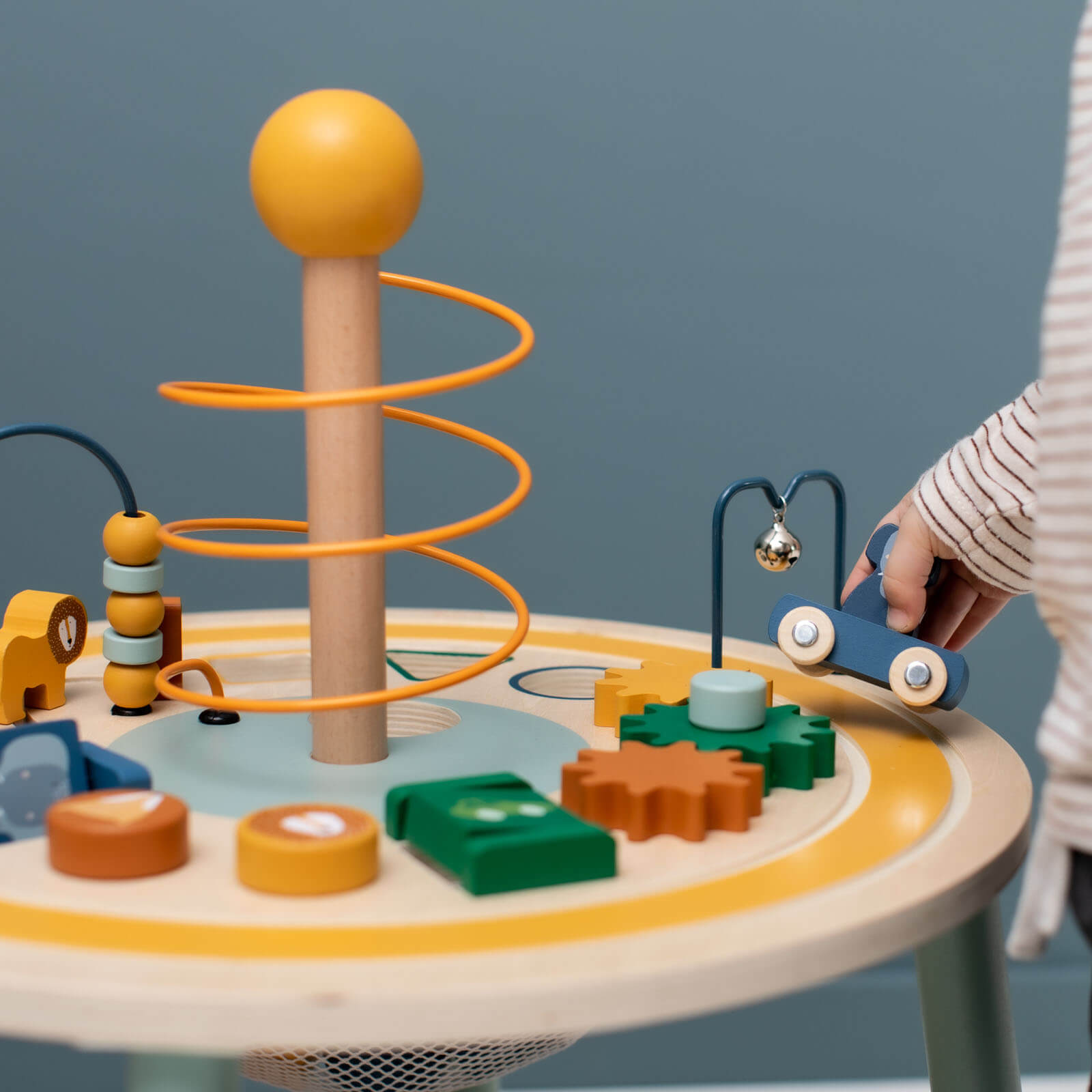 Wooden Animal Activity Table