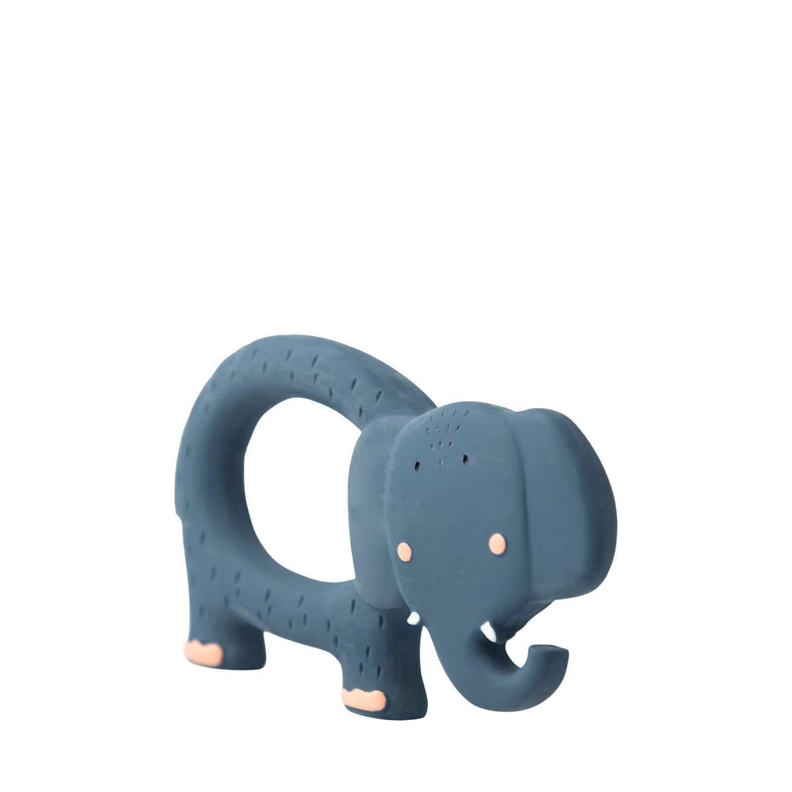 Natural Rubber Grasping Toy - Mrs Elephant