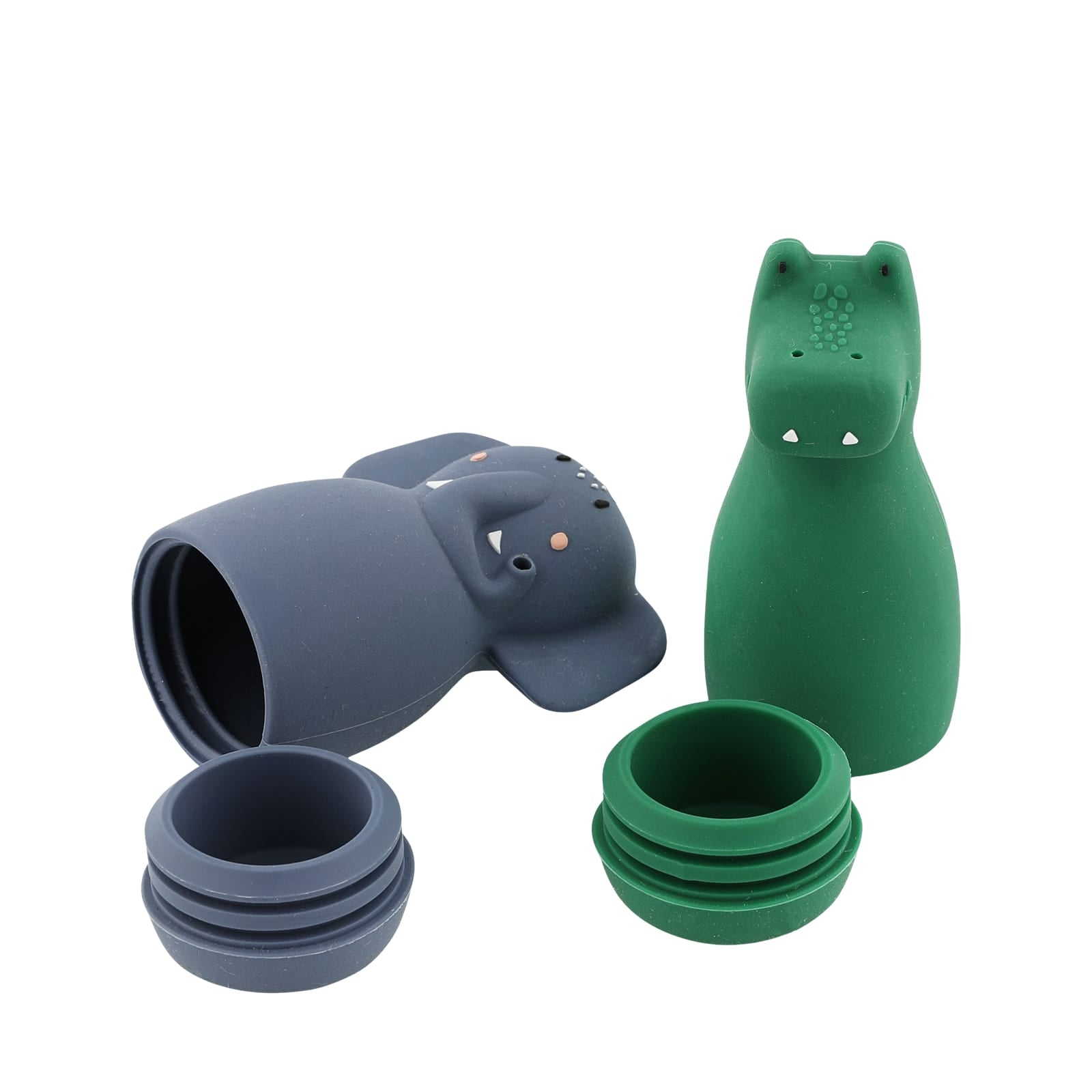 Bath Toy Squeezy Animals - Mrs Elephant and Mr Crocodile