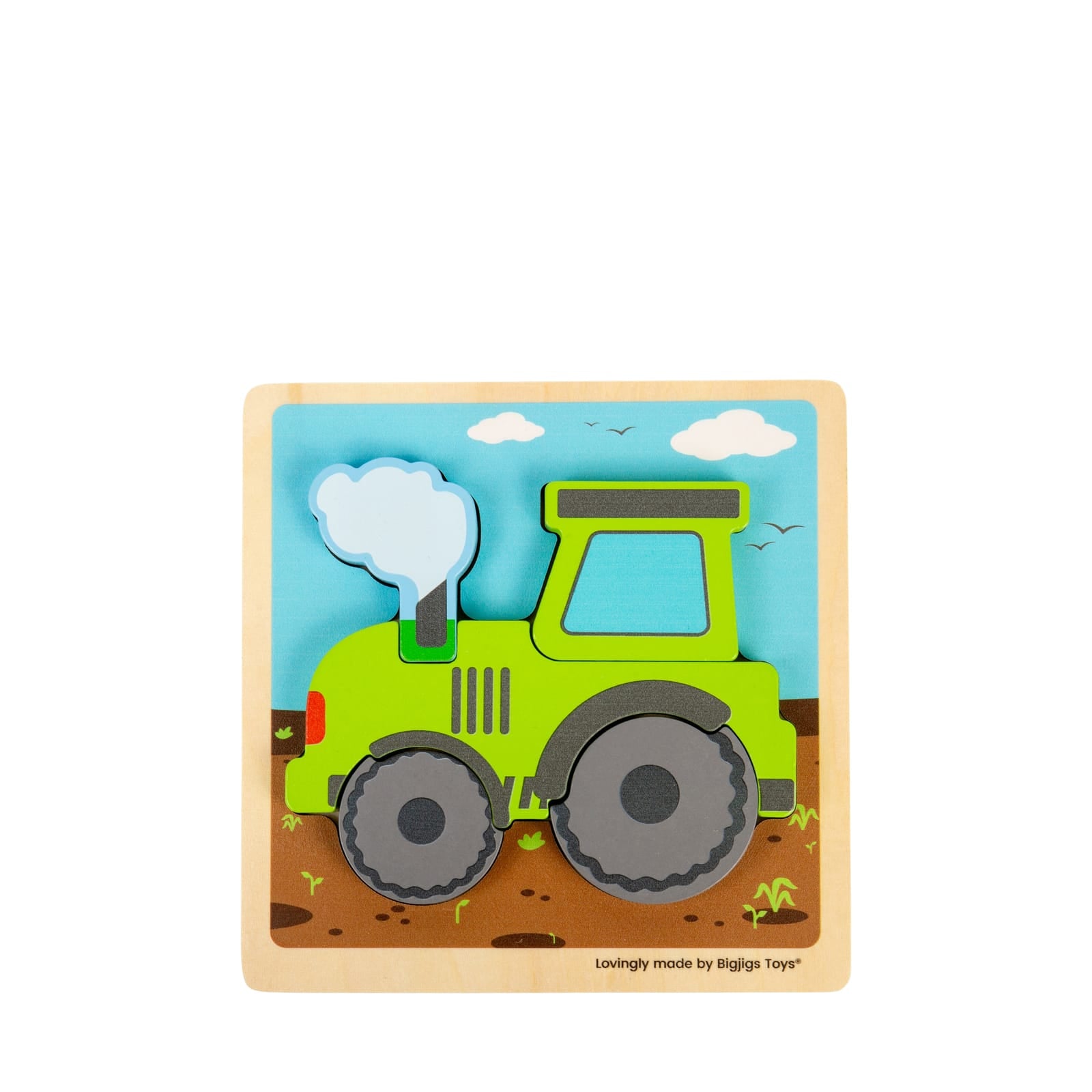Chunky Lift Out Puzzle - Tractor