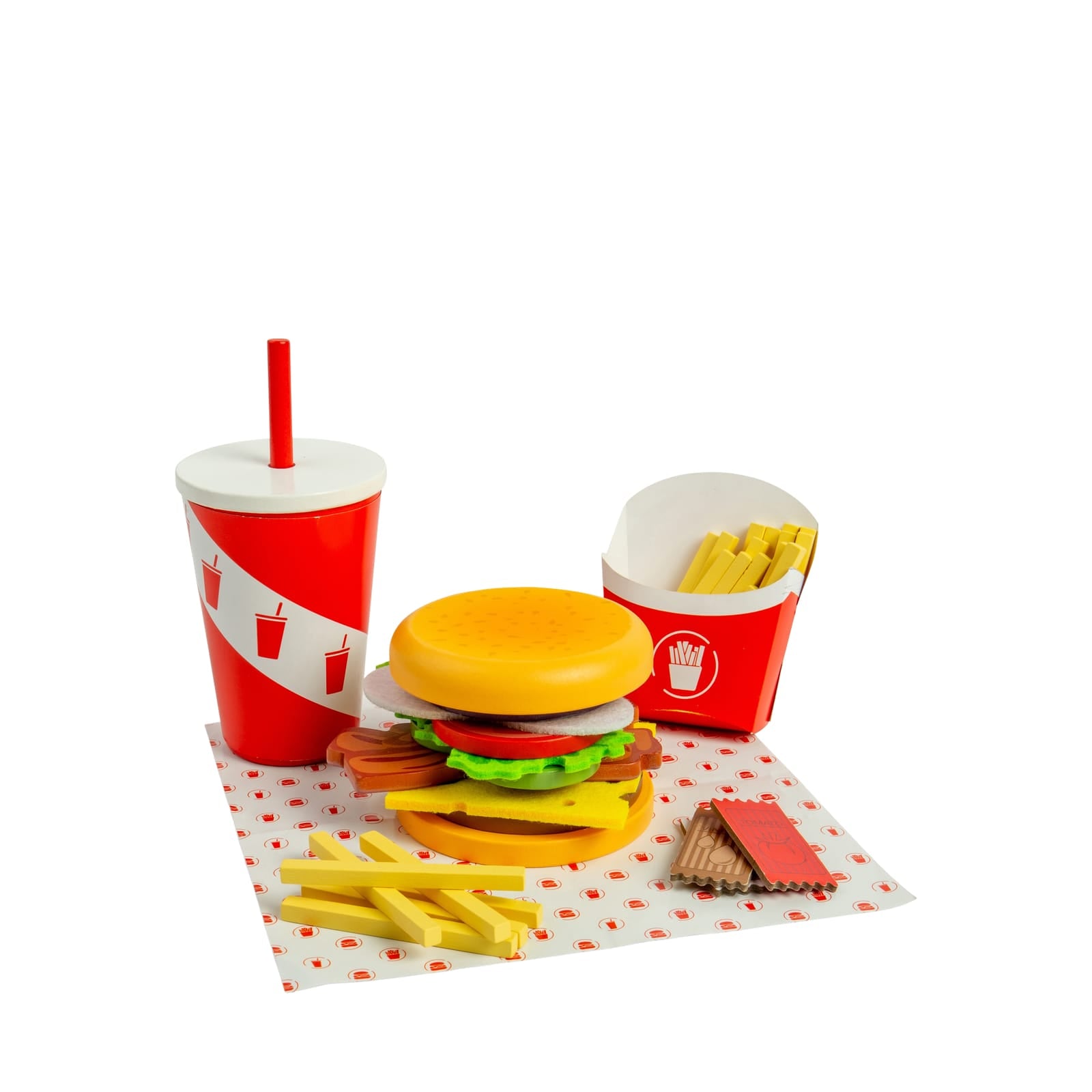 Burger and Fries Play Set