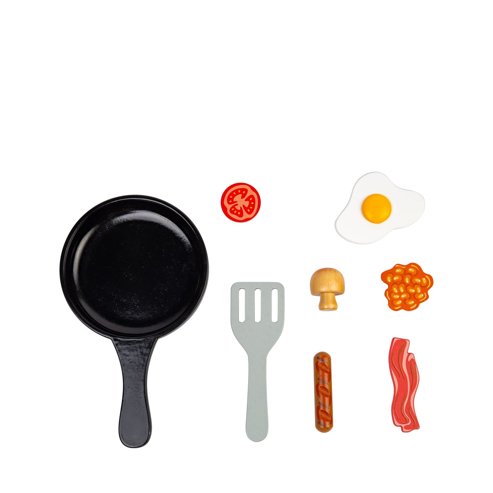 Breakfast Fry Up Food Set
