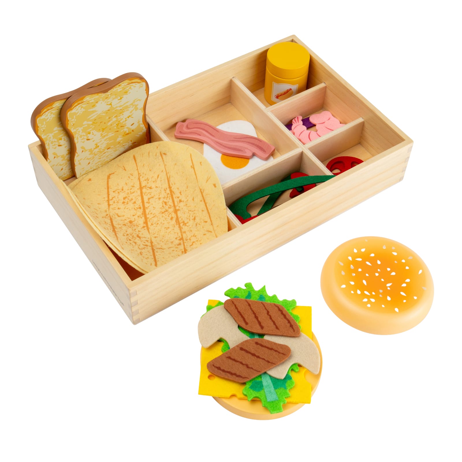 Lunch Deli Food Set