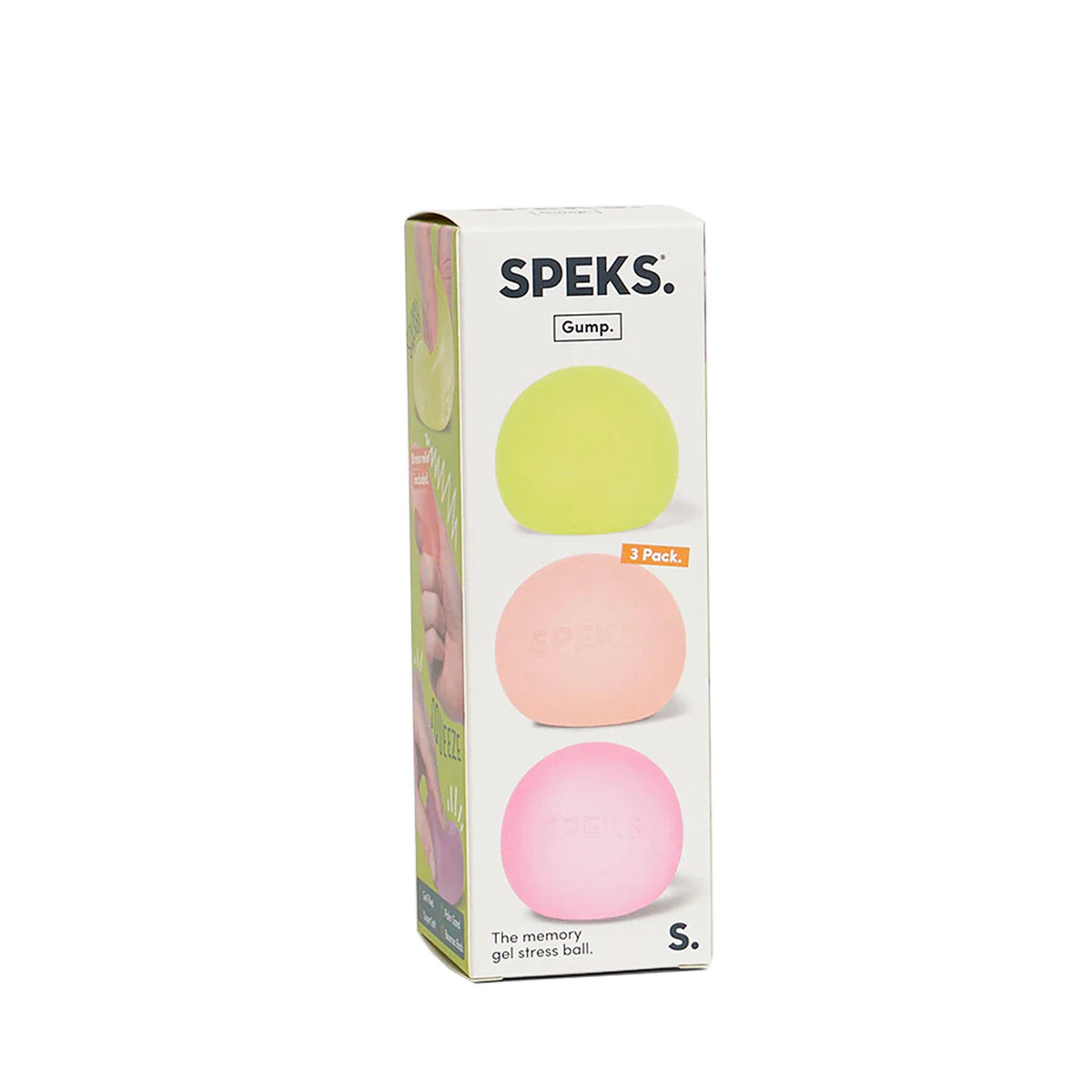 Gump Stress Ball 3 Pack - Warm