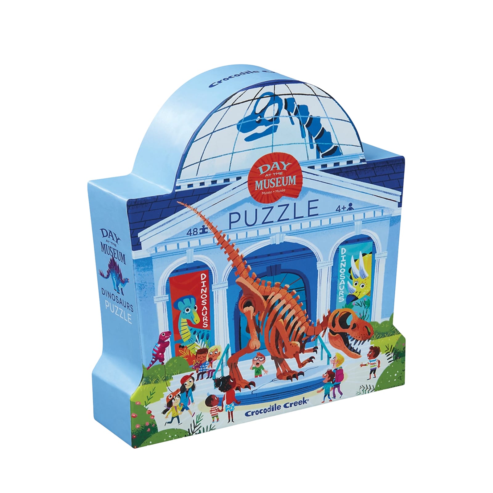 Day at the Dinosaur Museum - 48 Piece Puzzle