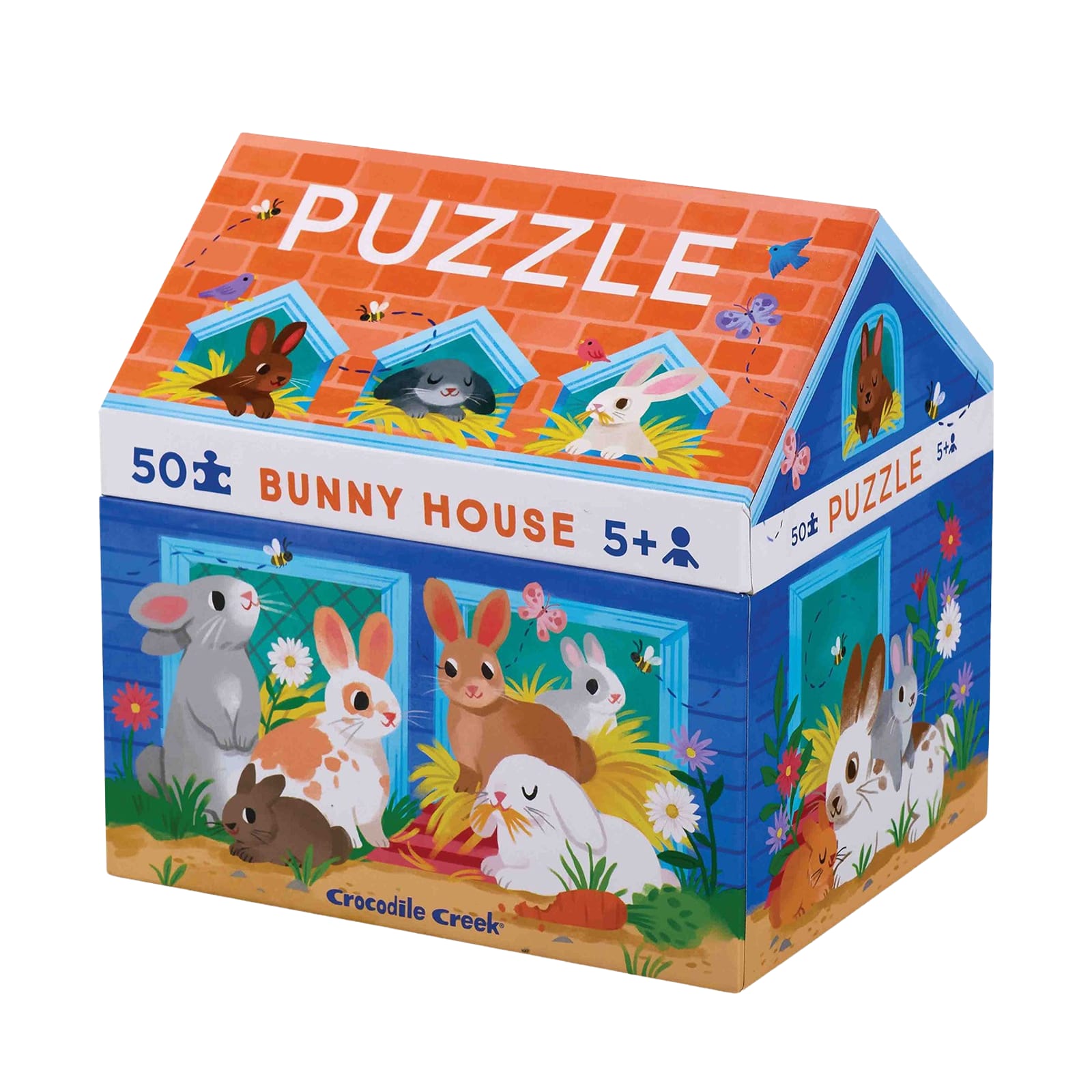 Bunny House - 50 Piece House Puzzle