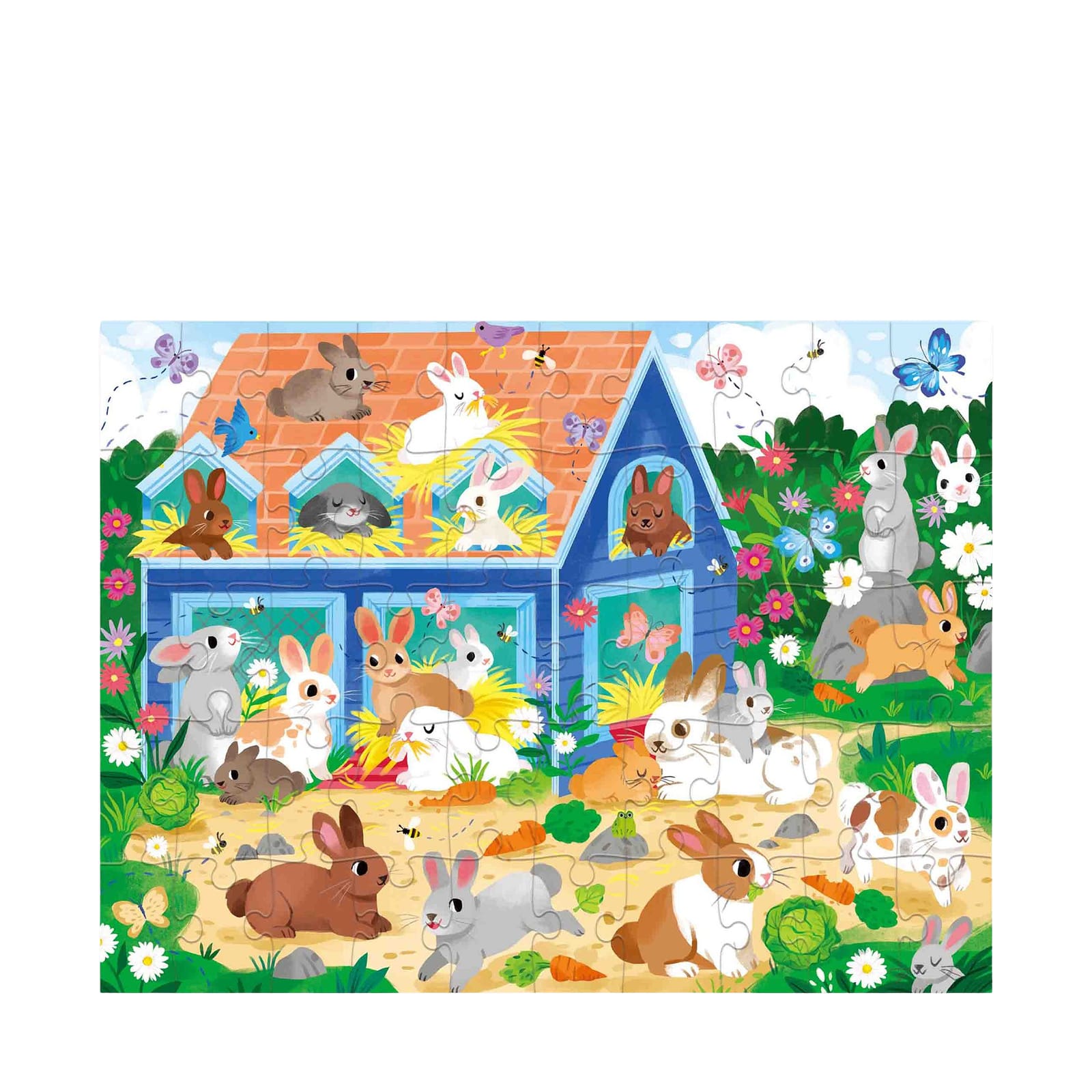 Bunny House - 50 Piece House Puzzle
