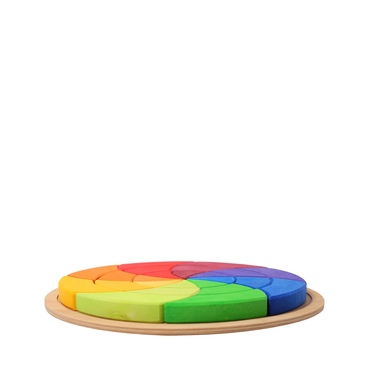 Large Colour Circle Goethe Building Block Puzzle