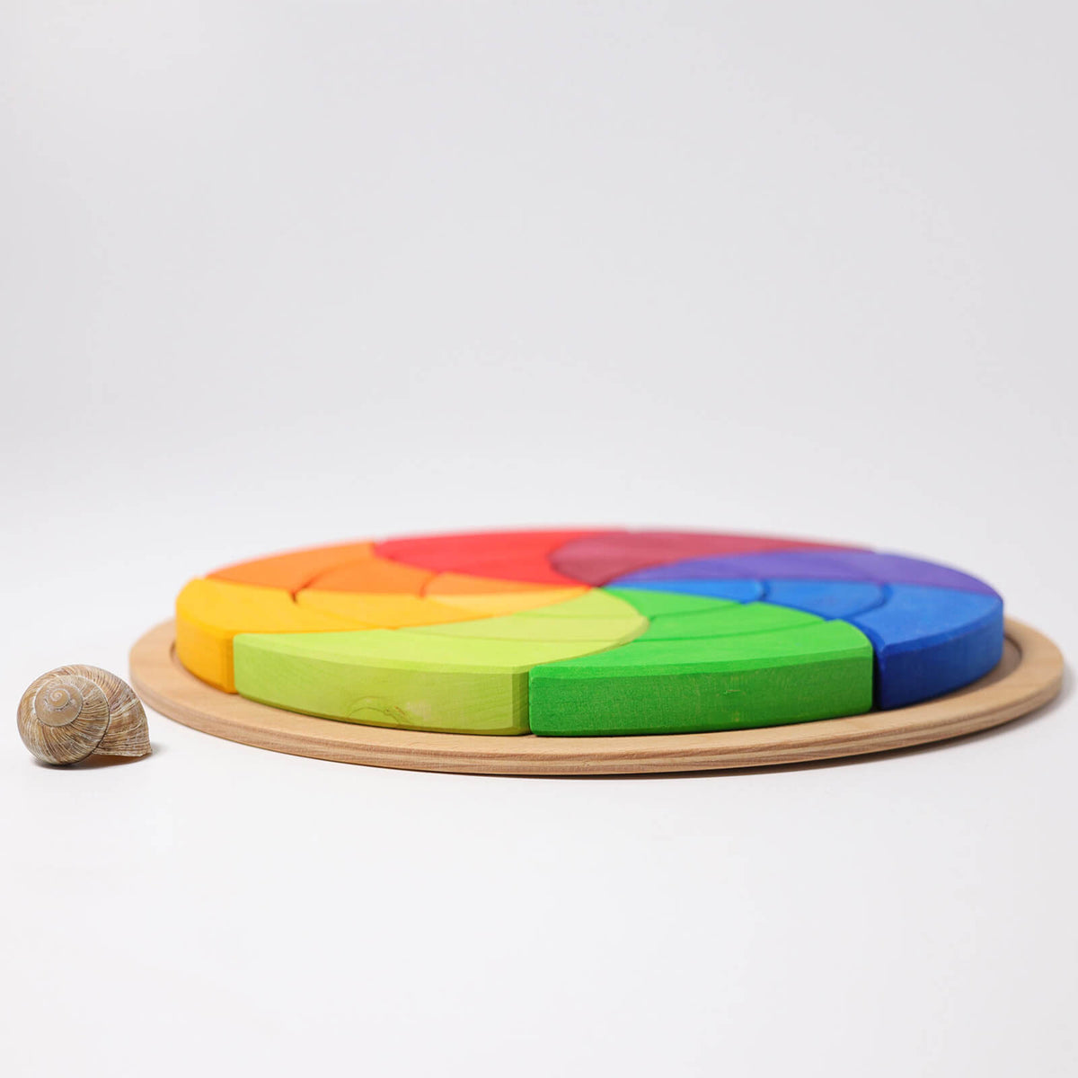 Large Colour Circle Goethe Building Block Puzzle