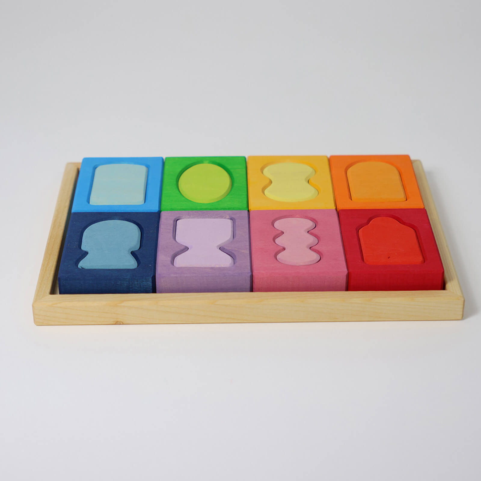 Coloured Building Block Set - Windows