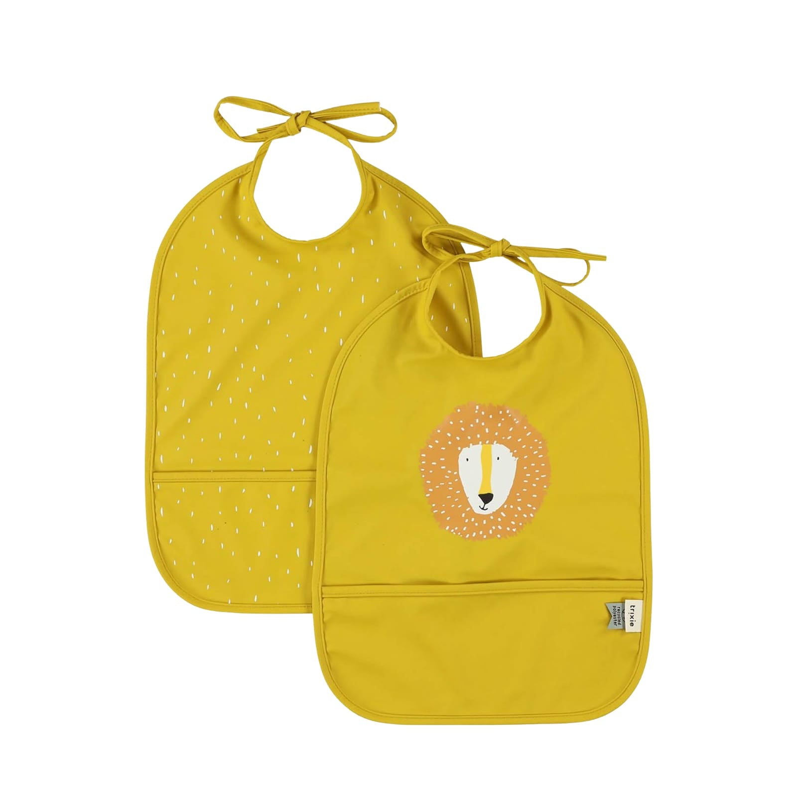 Waterproof Bib 2-Pack - Mr Lion