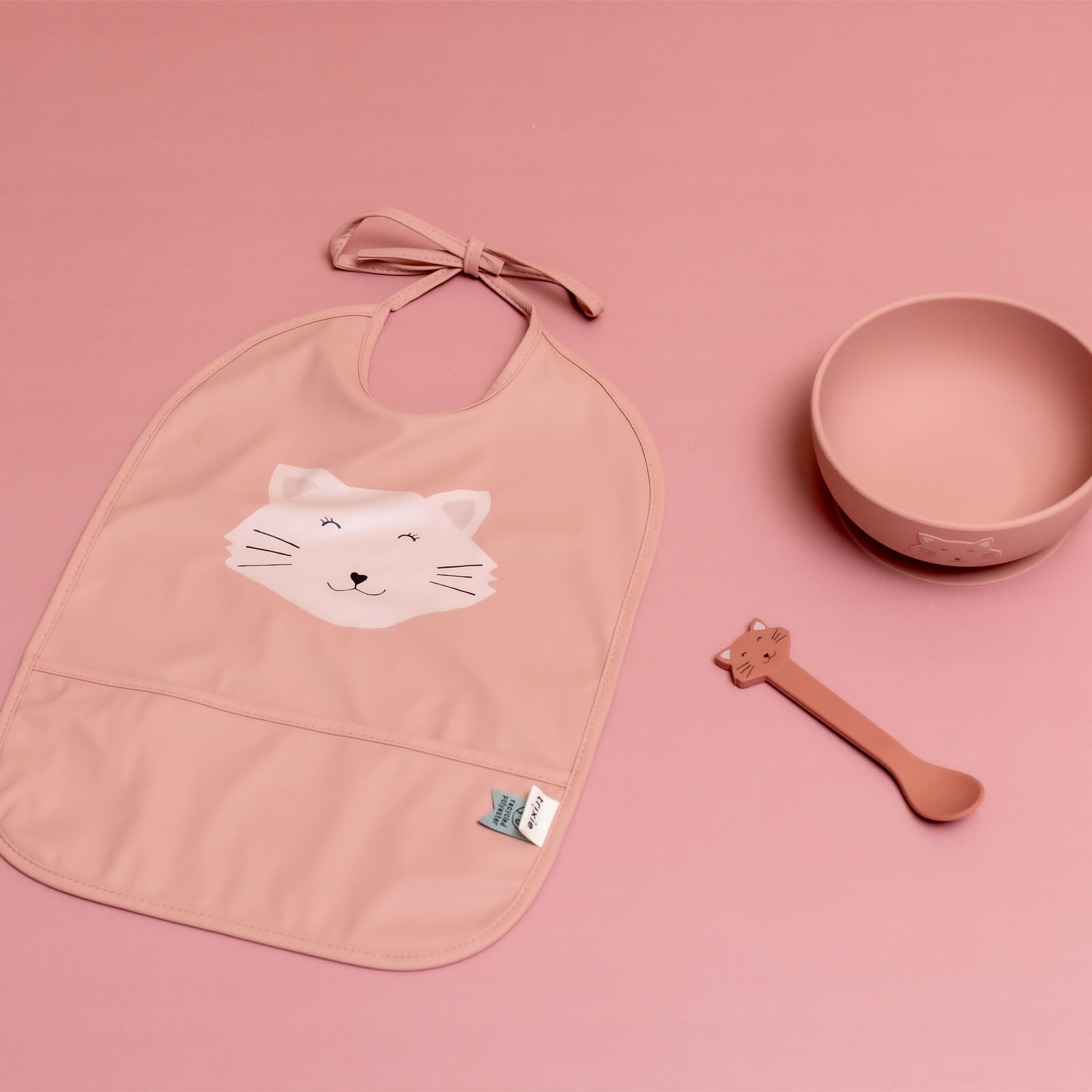 Waterproof Bib 2-Pack - Mrs Cat