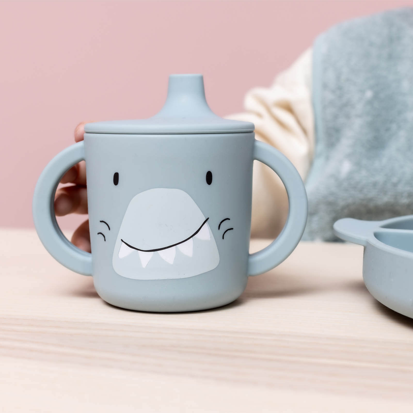 Silicone Sippy Cup - Mr Shark