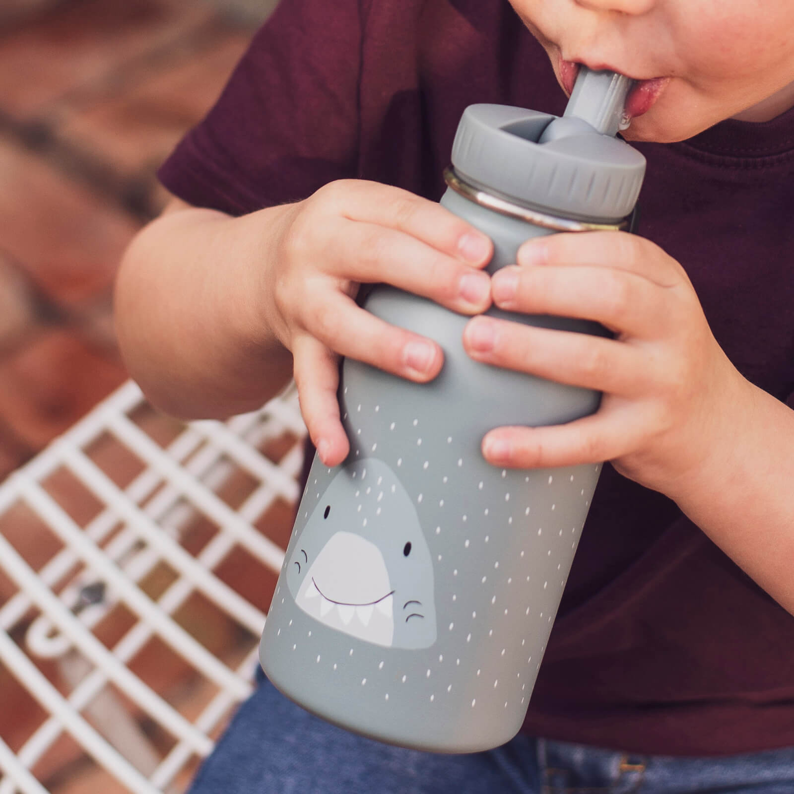 Insulated Water Bottle 350ml - Mr Shark
