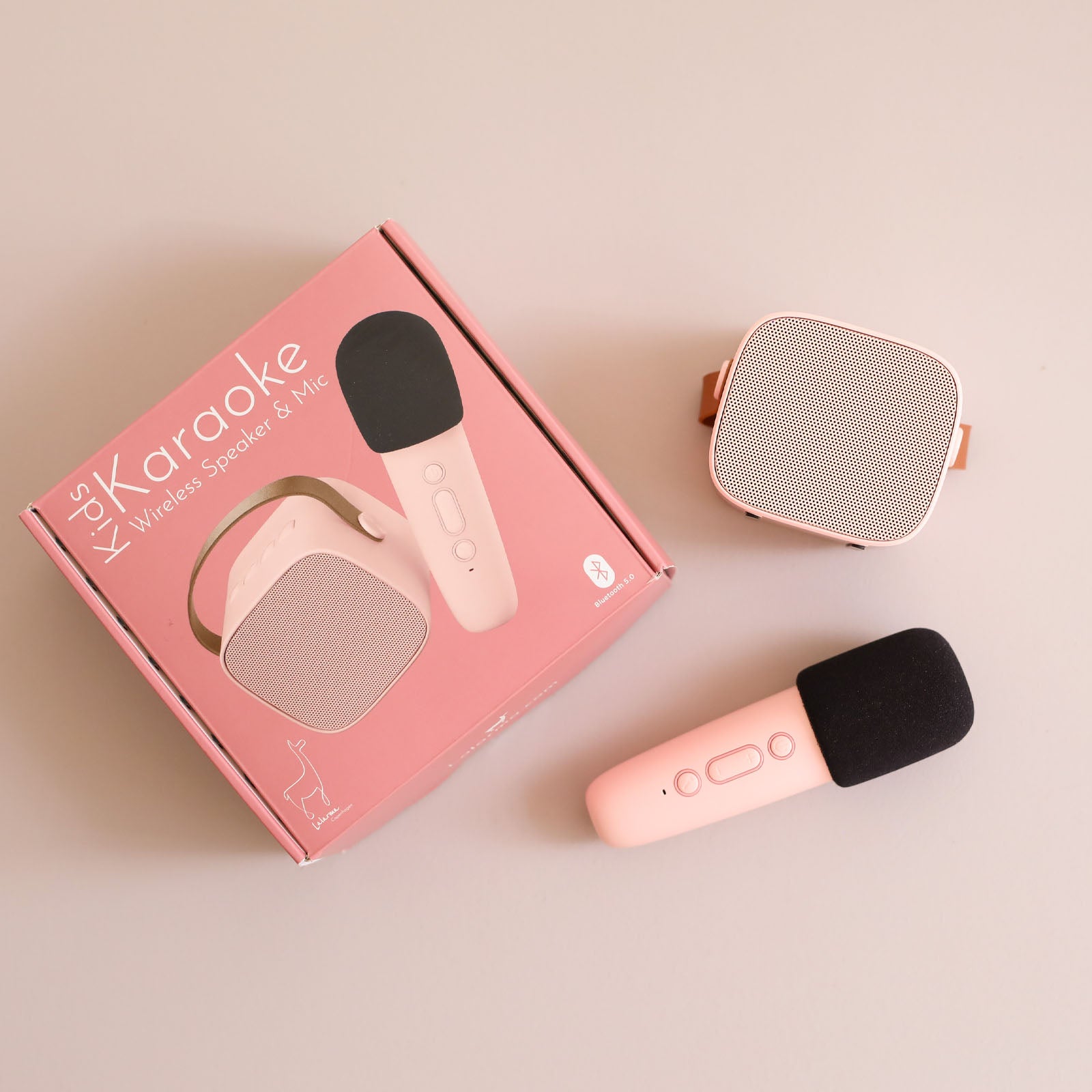 Karaoke Machine with Wireless Microphone - Rose