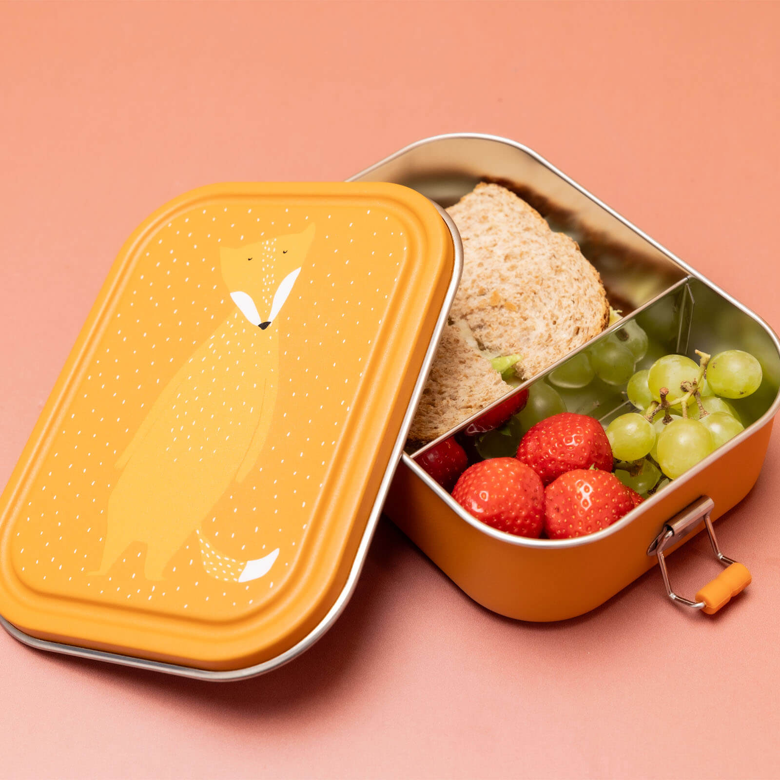 Metal Lunch Box Large - Mr Fox