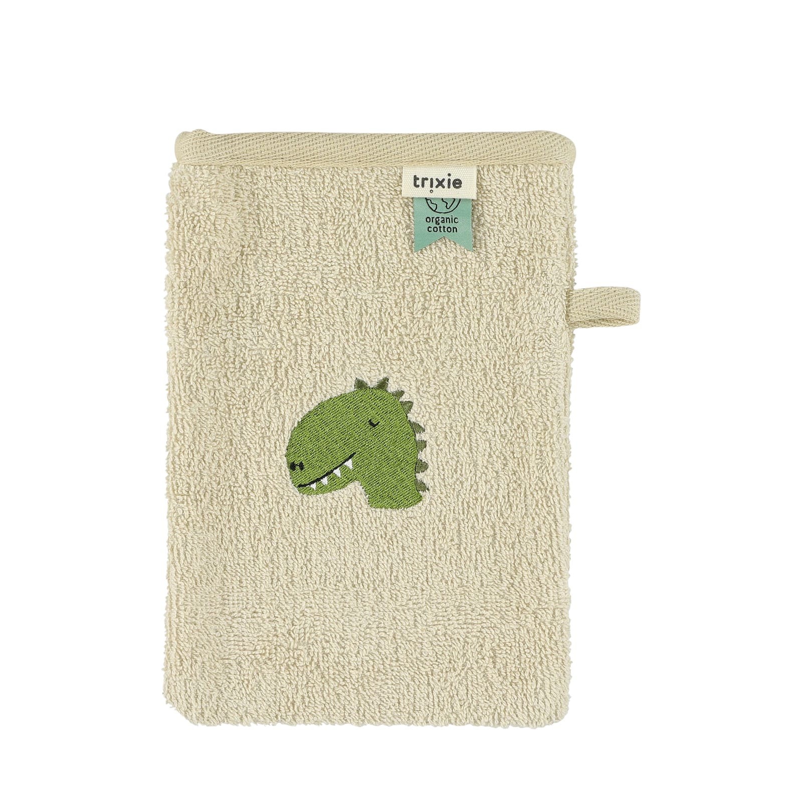 Washcloth Mitts 2-Pack - Dino