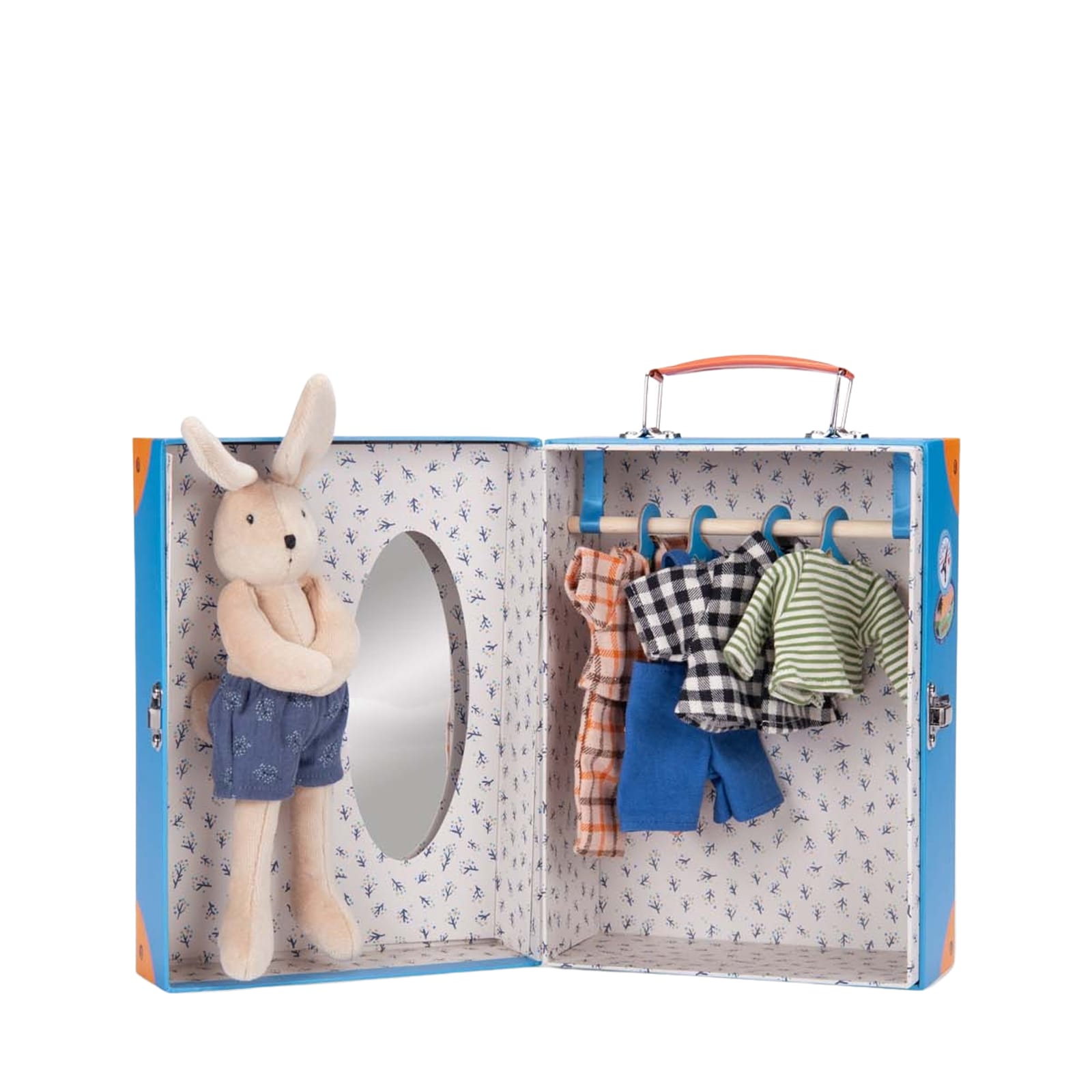 Little Wardrobe Suitcase - Sylvain The Rabbit