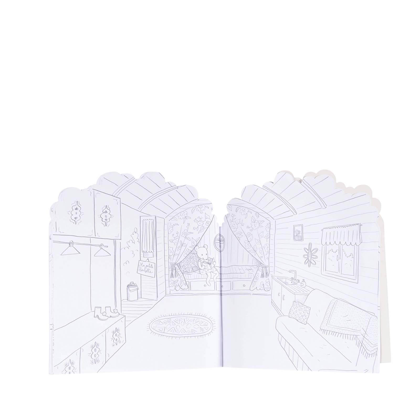 Colouring Book and 160 Stickers - Animals Family
