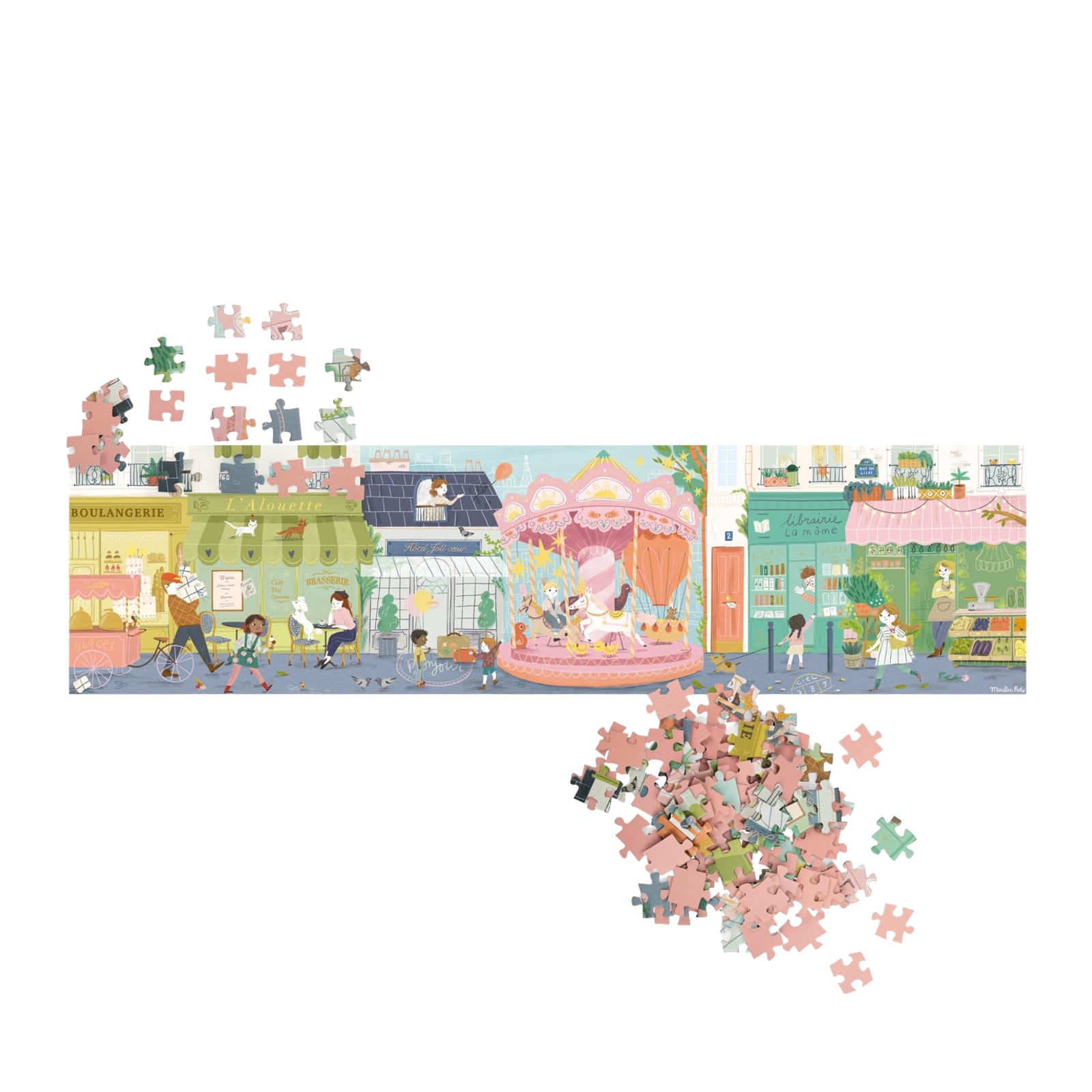 350 Piece Puzzle - 10 Rue Des Lilas