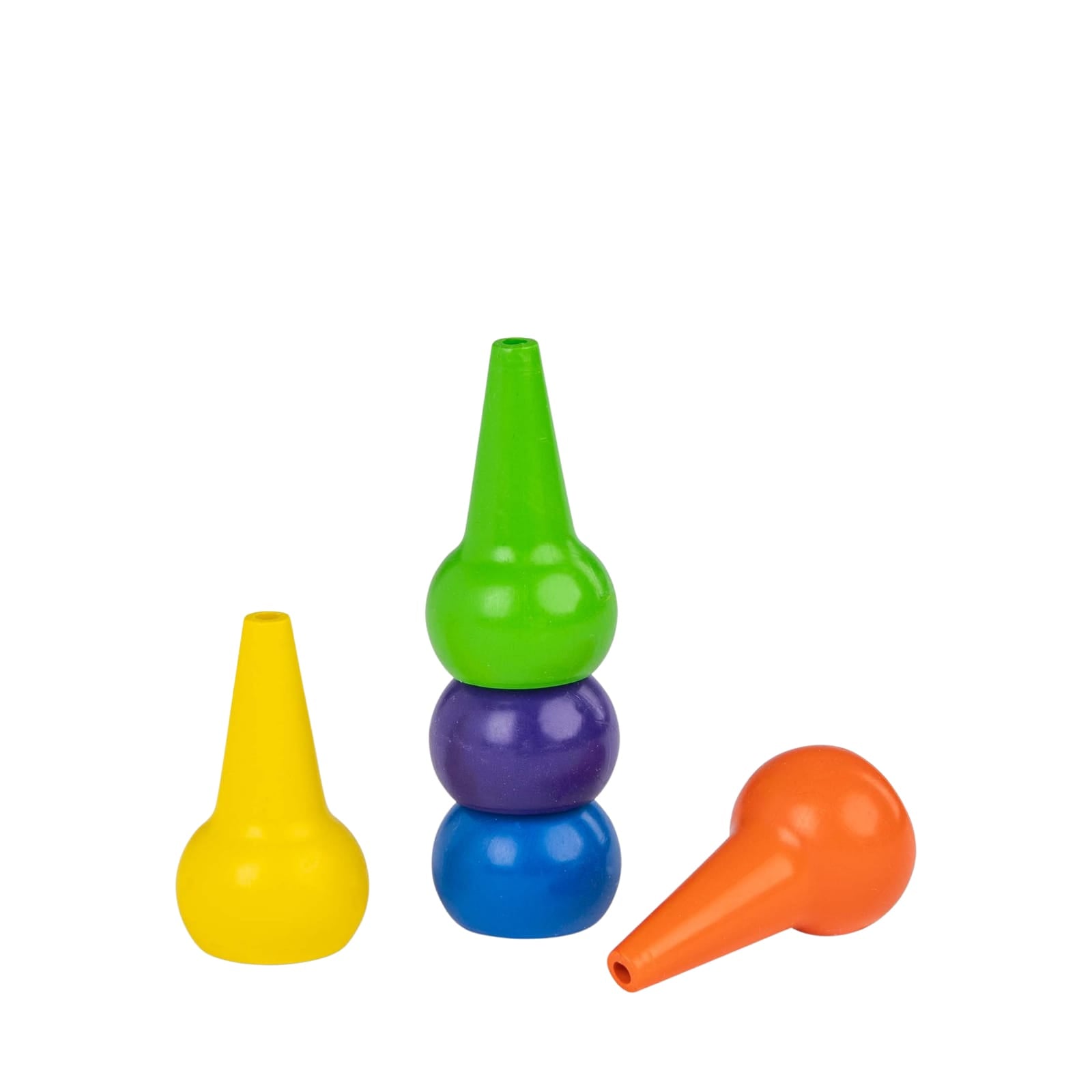 5 Wax Finger Crayons