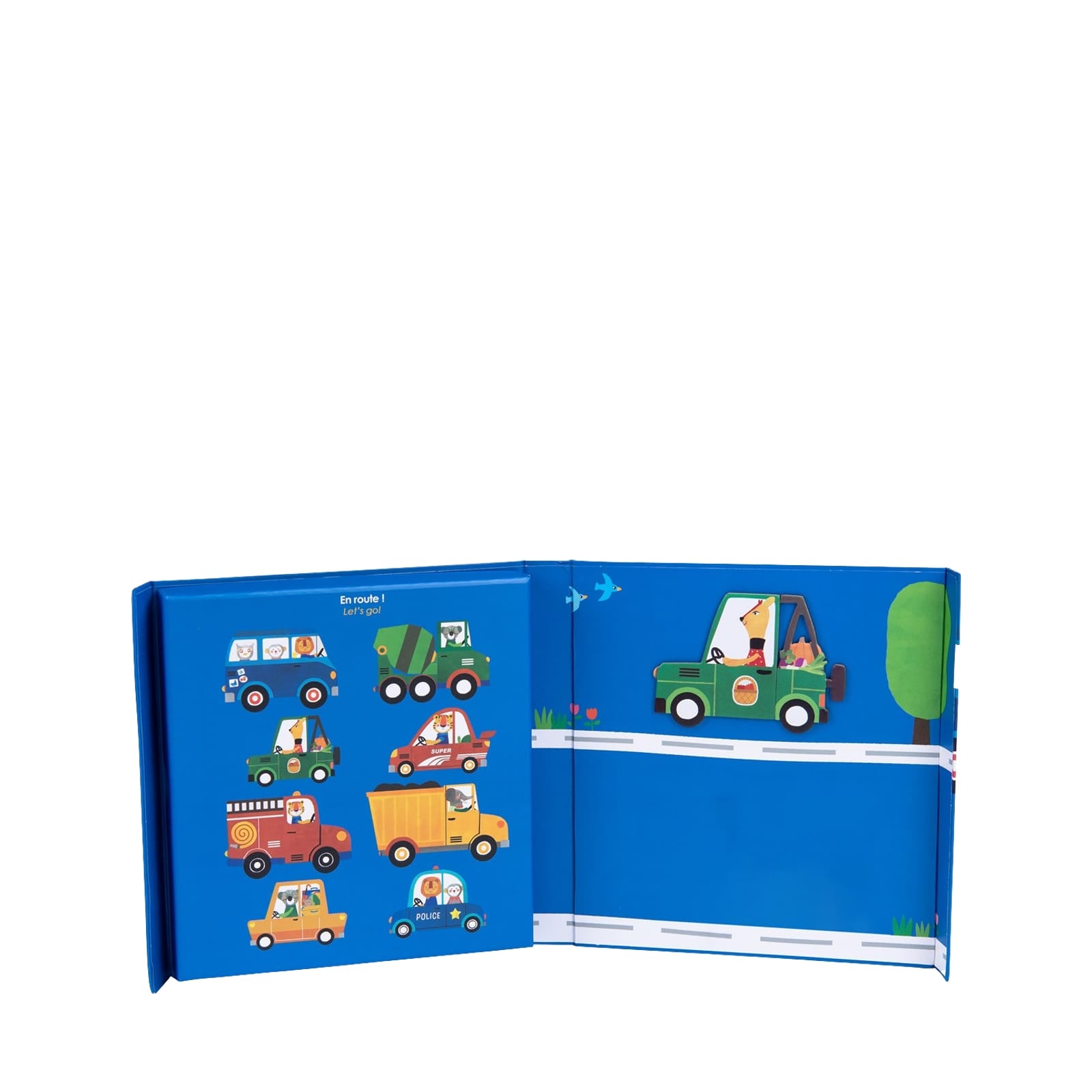 Magnetic Board Book - Vehicles