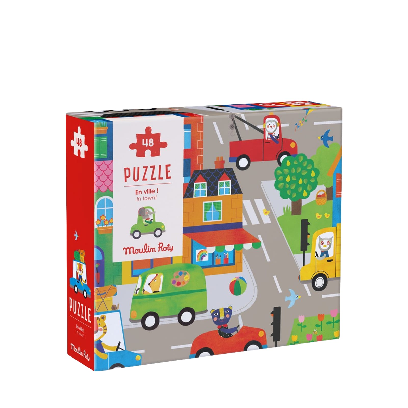 48 Piece Puzzle - In The Town