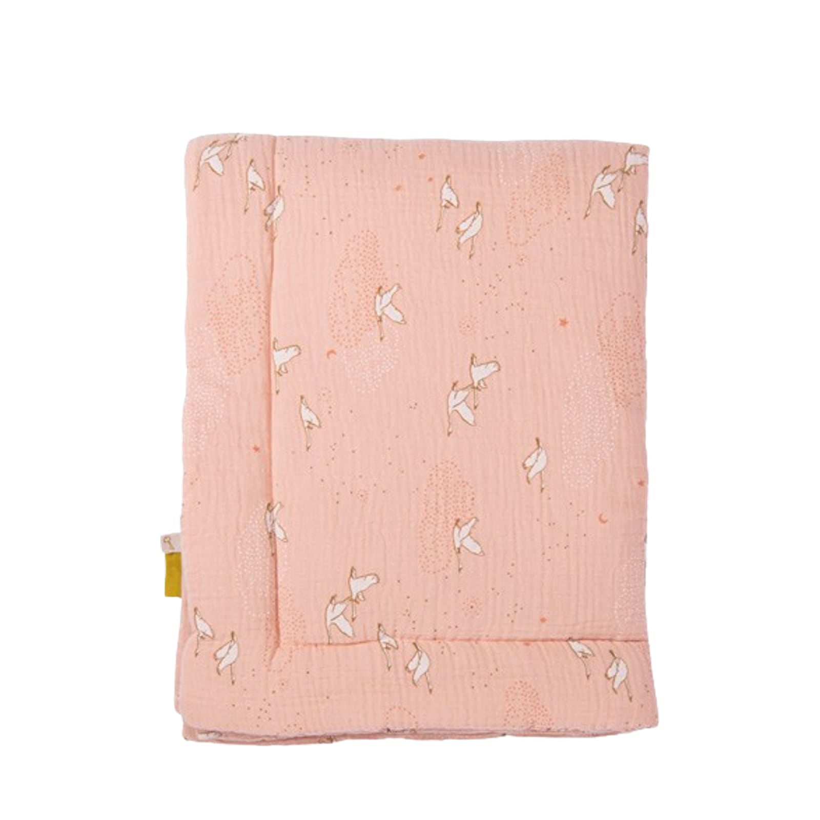 Blanket 70cm x 90cm - Pink Stork