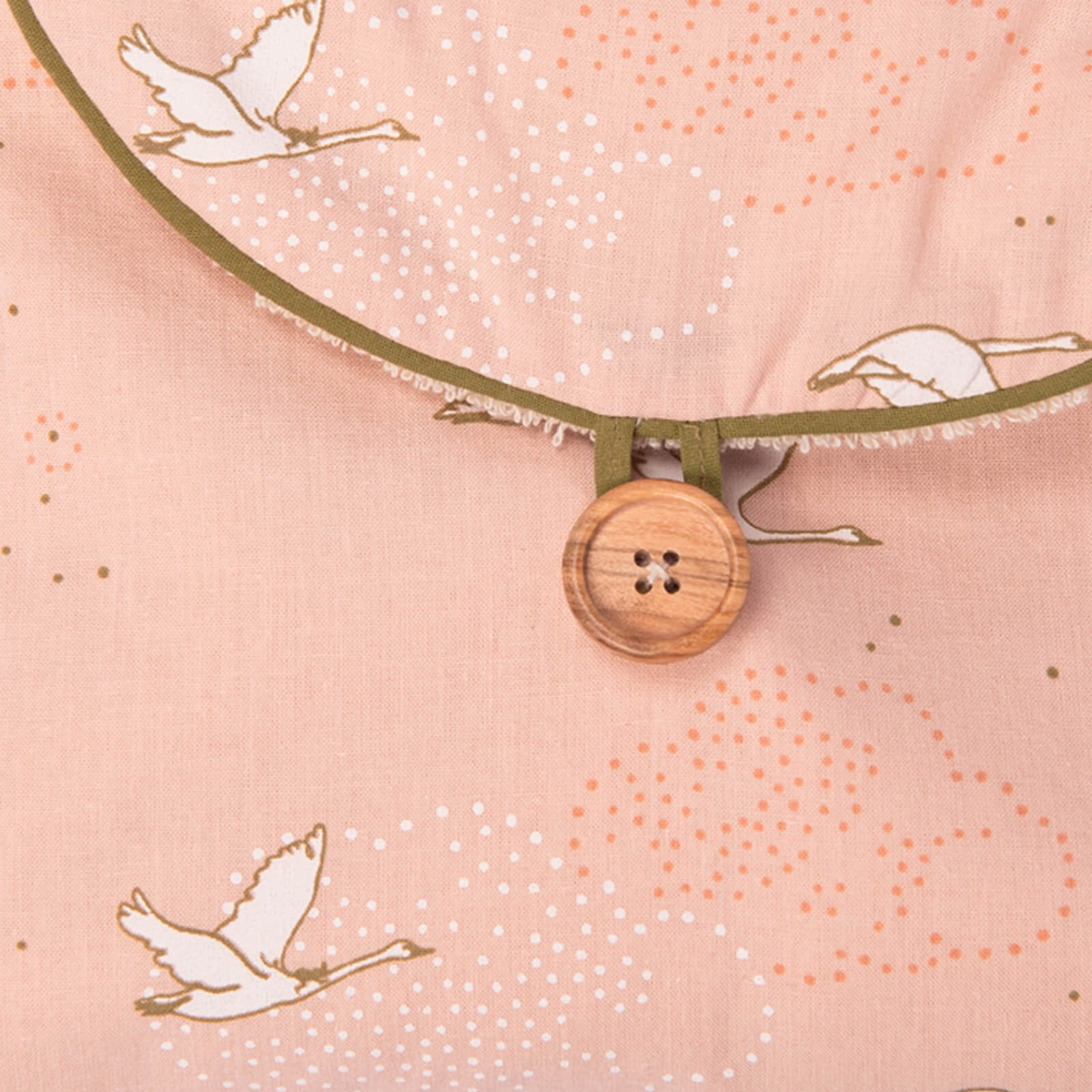 Travel Changing Mat - Pink Stork