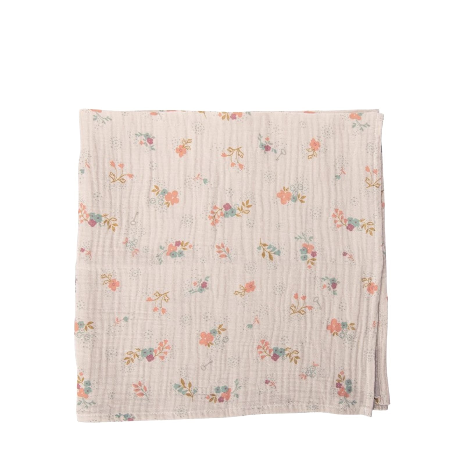 Muslin Squares 3 Pack - Floral Stork