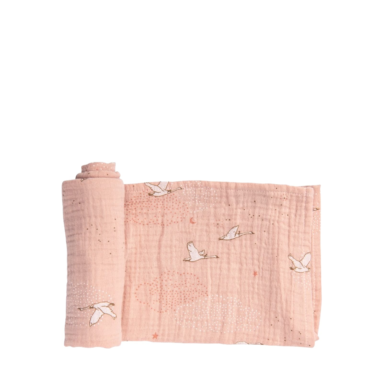 Muslin Squares 3 Pack - Floral Stork