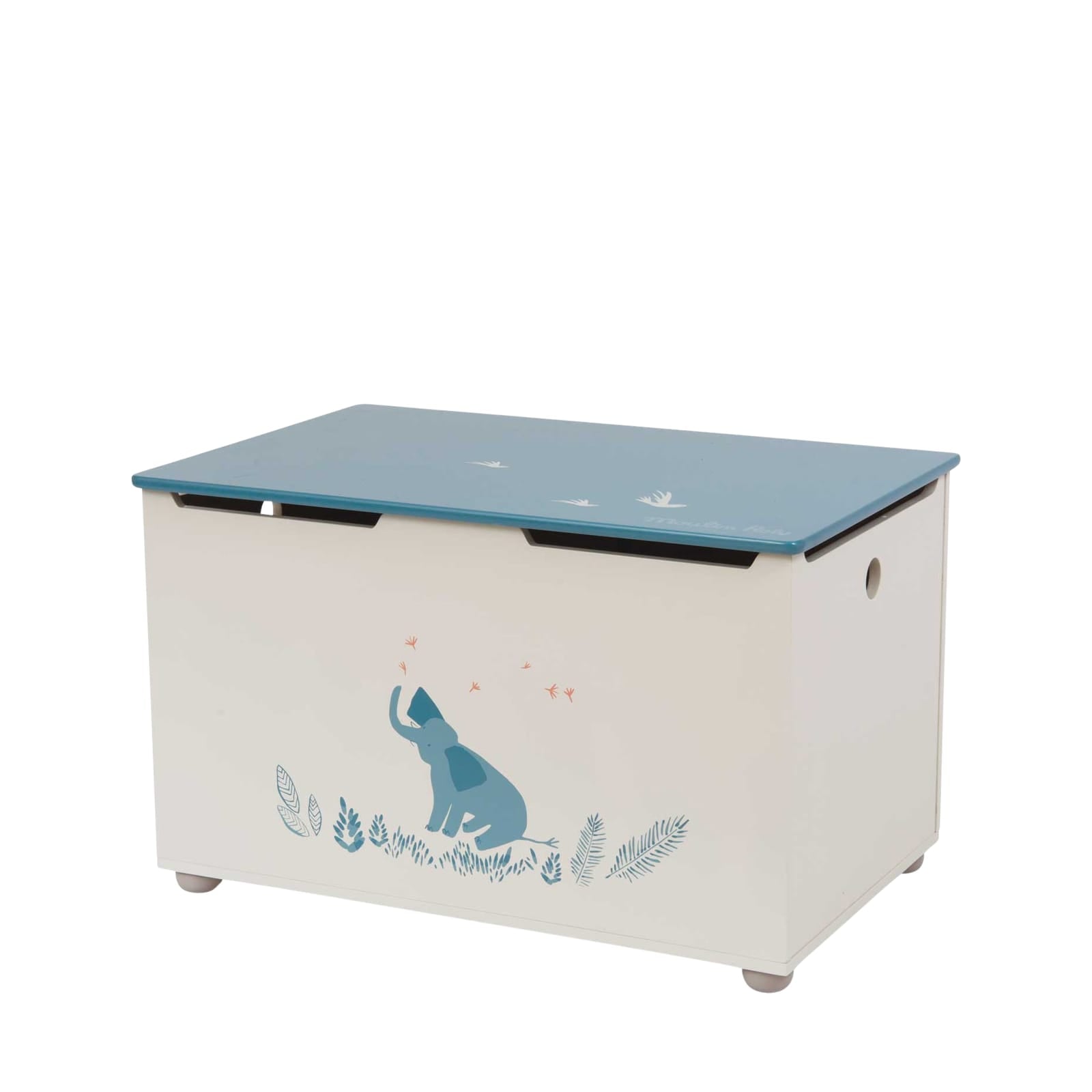 Toy Storage Chest - Blue Elephant