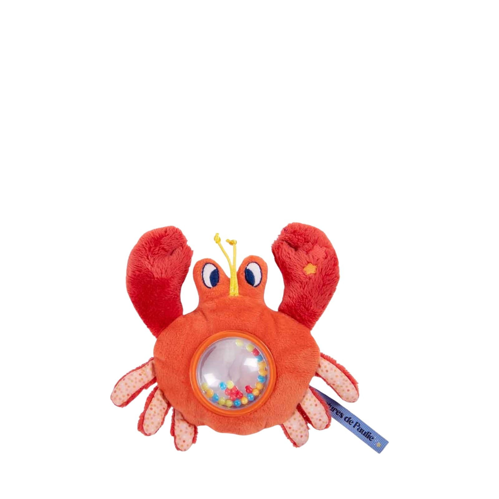 Soft Rattle Toy - Crab