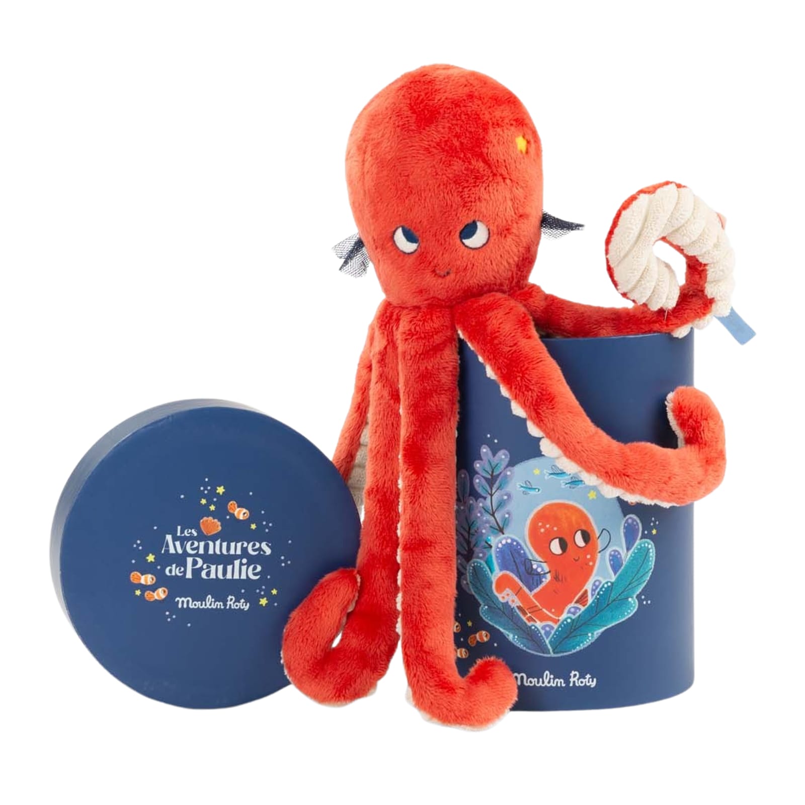 Soft Toy - Paulie Octopus In a Box