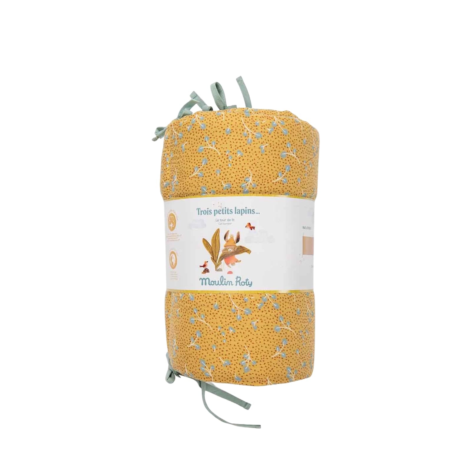 Cot Bumper - Mustard