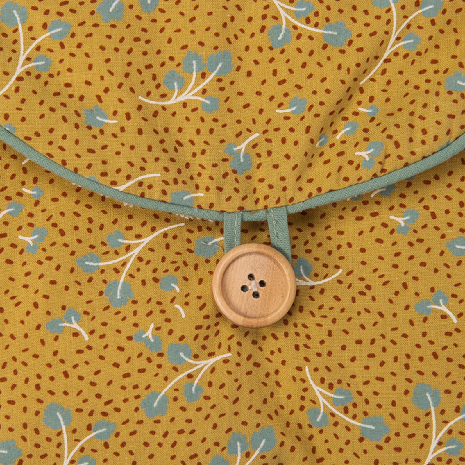 Travel Changing Mat - Ochre Mustard