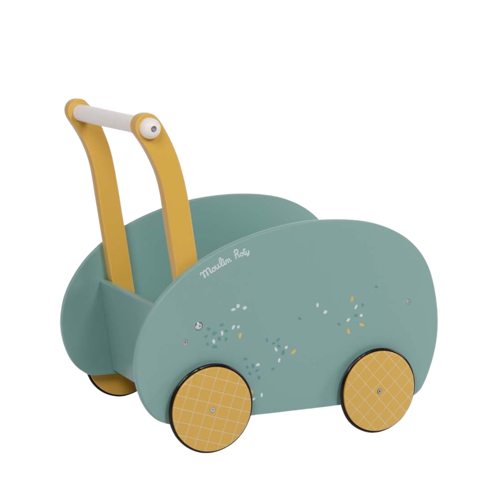 Walking Trolley - Blue and Mustard