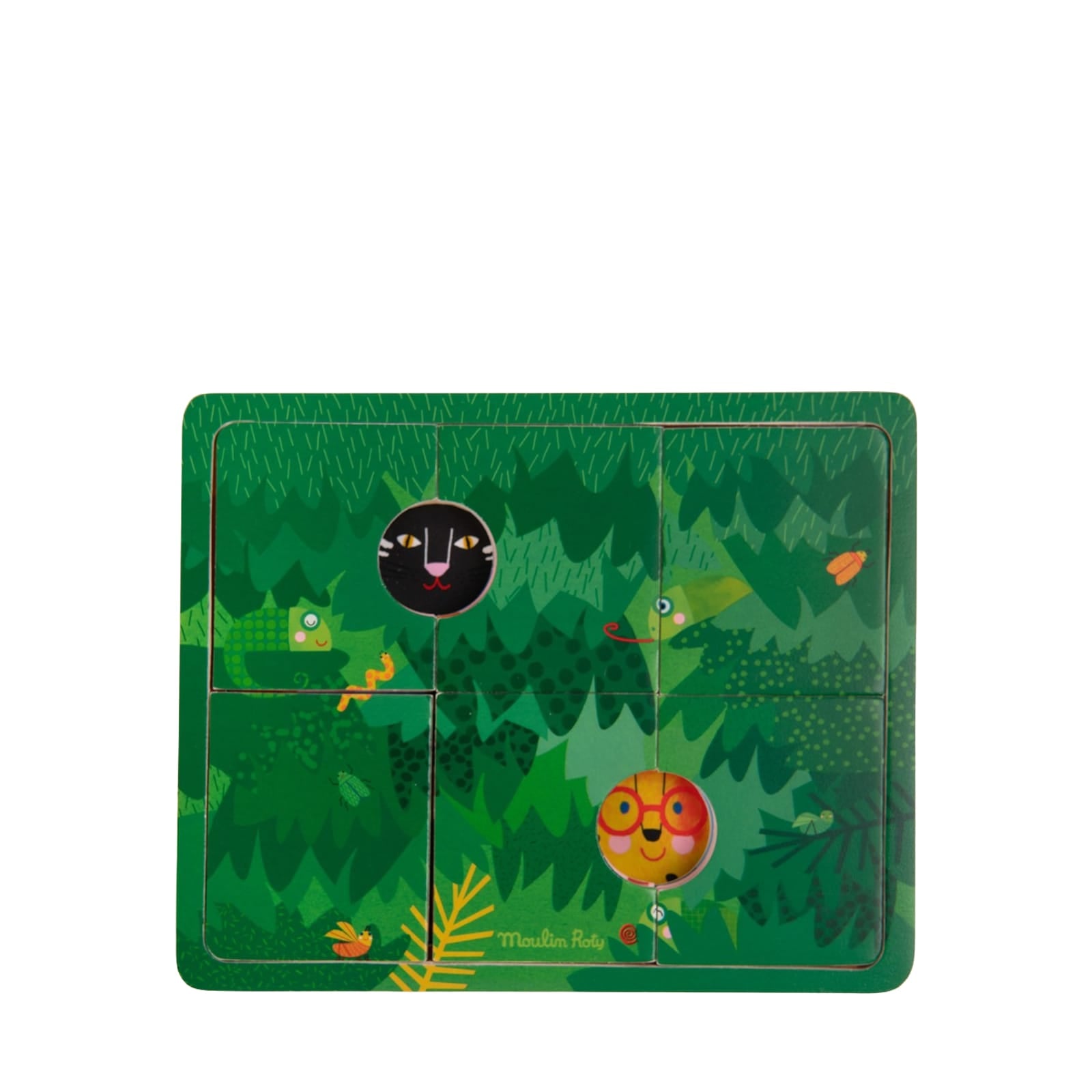 3 Level Puzzle - In The Jungle