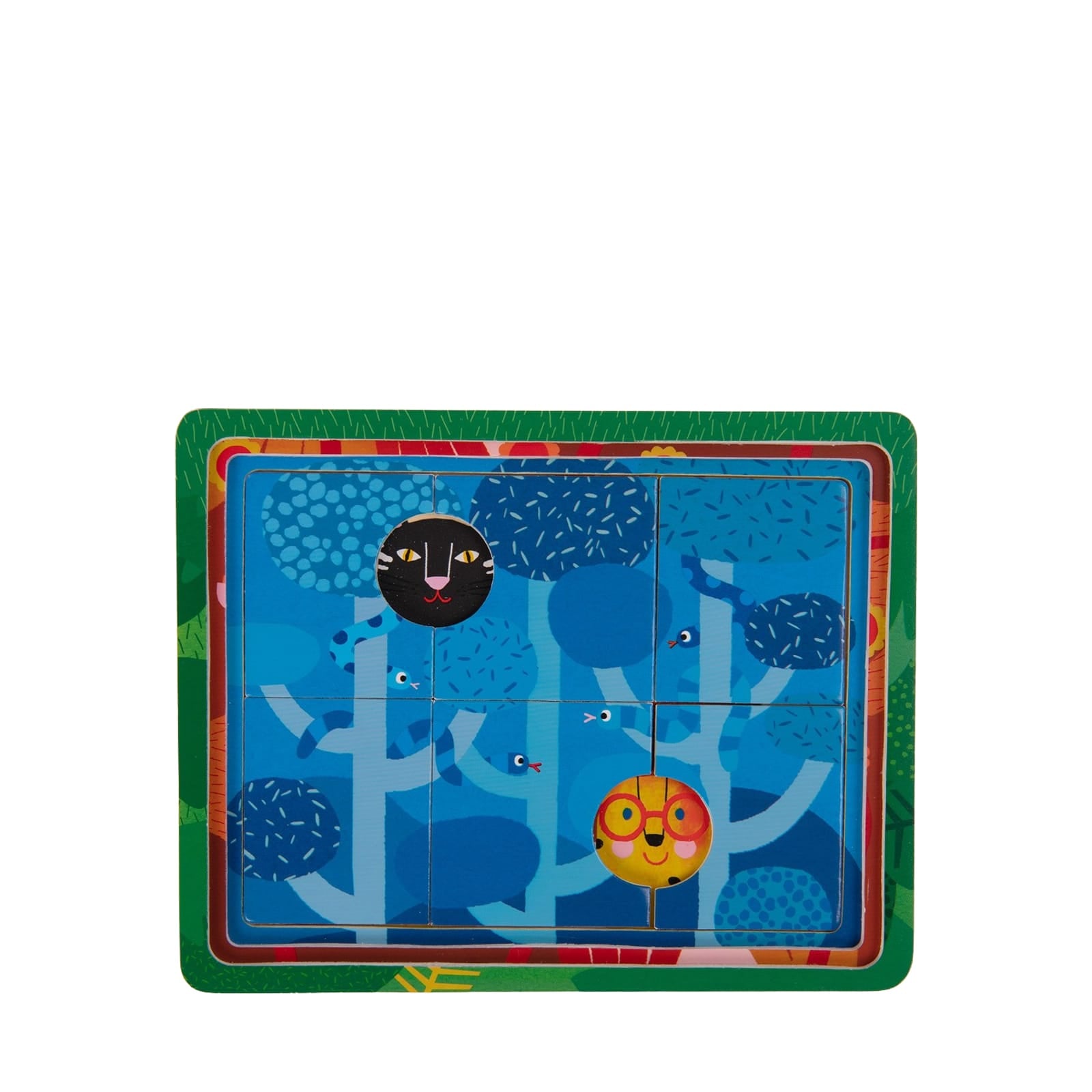 3 Level Puzzle - In The Jungle