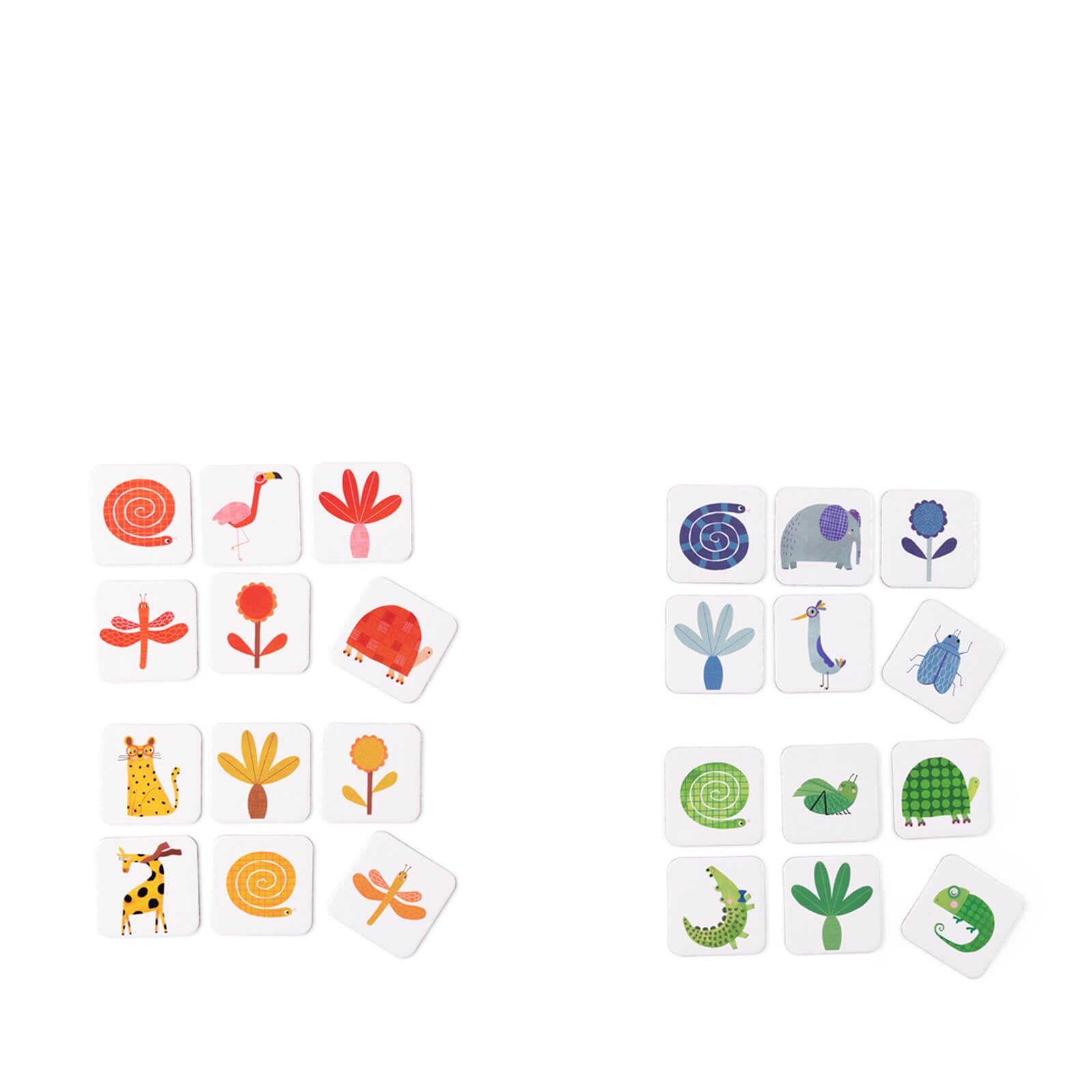 Lotto Game - Animal Colours