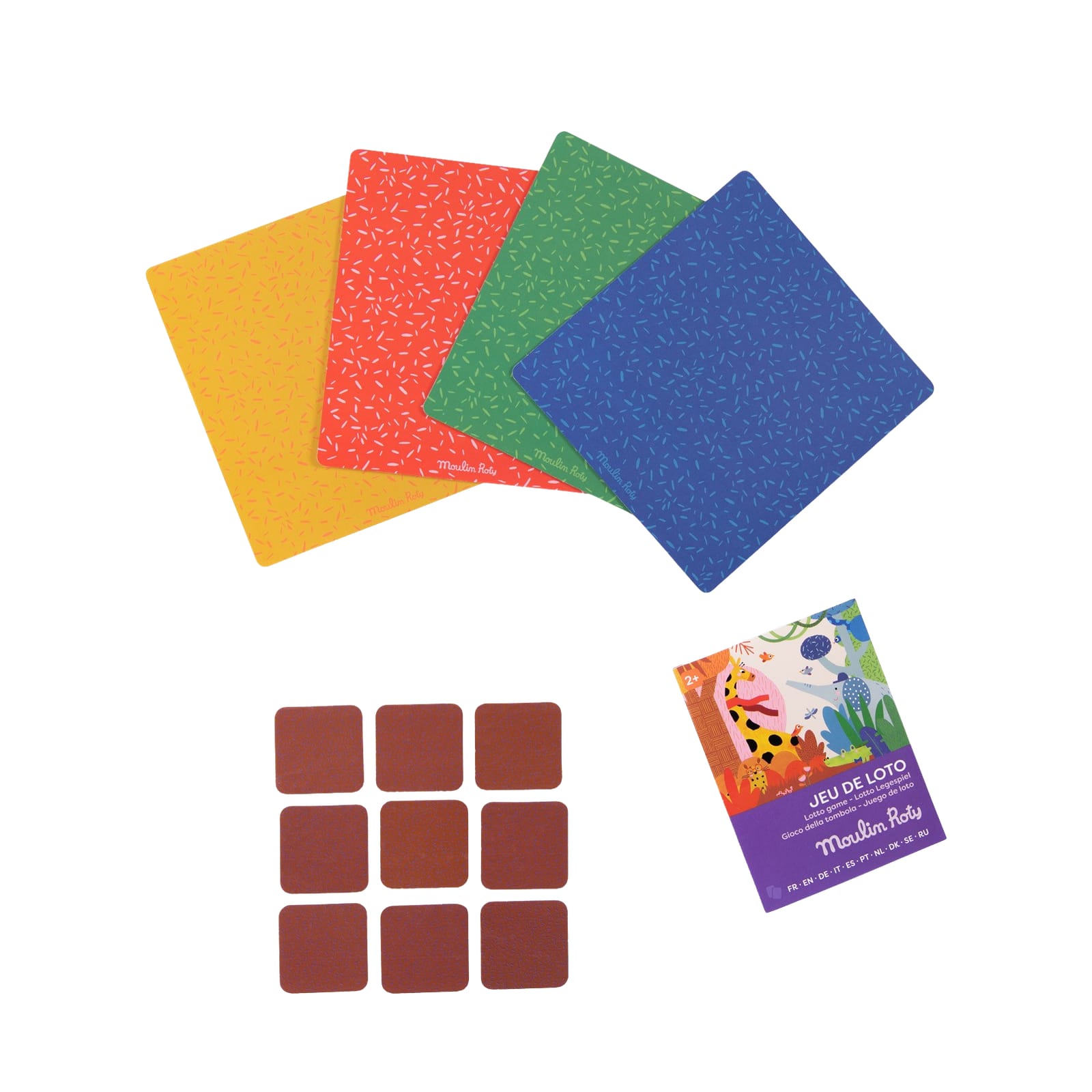 Lotto Game - Animal Colours